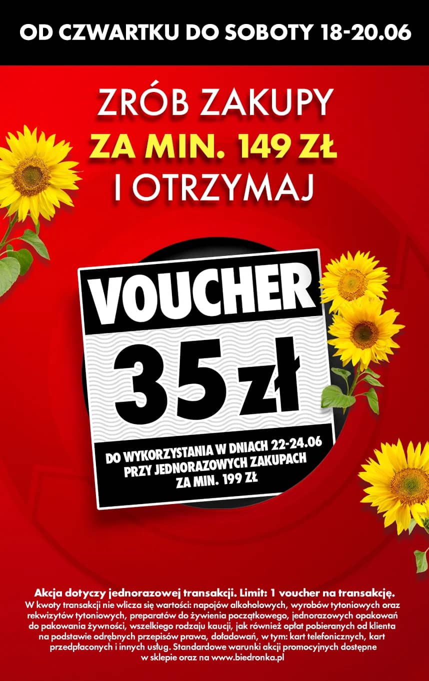 Biedronka - Codziennie niskie ceny P - oferta od 18.06 9 puslapis
