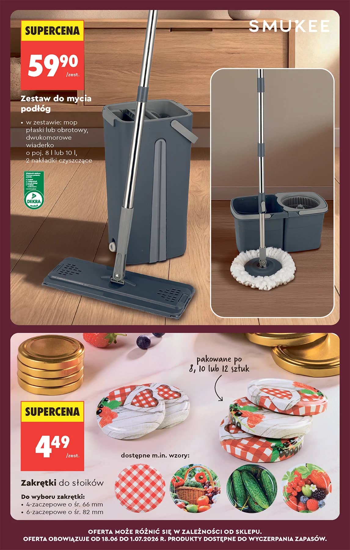 Biedronka - Codziennie niskie ceny P - oferta od 18.06 91 puslapis