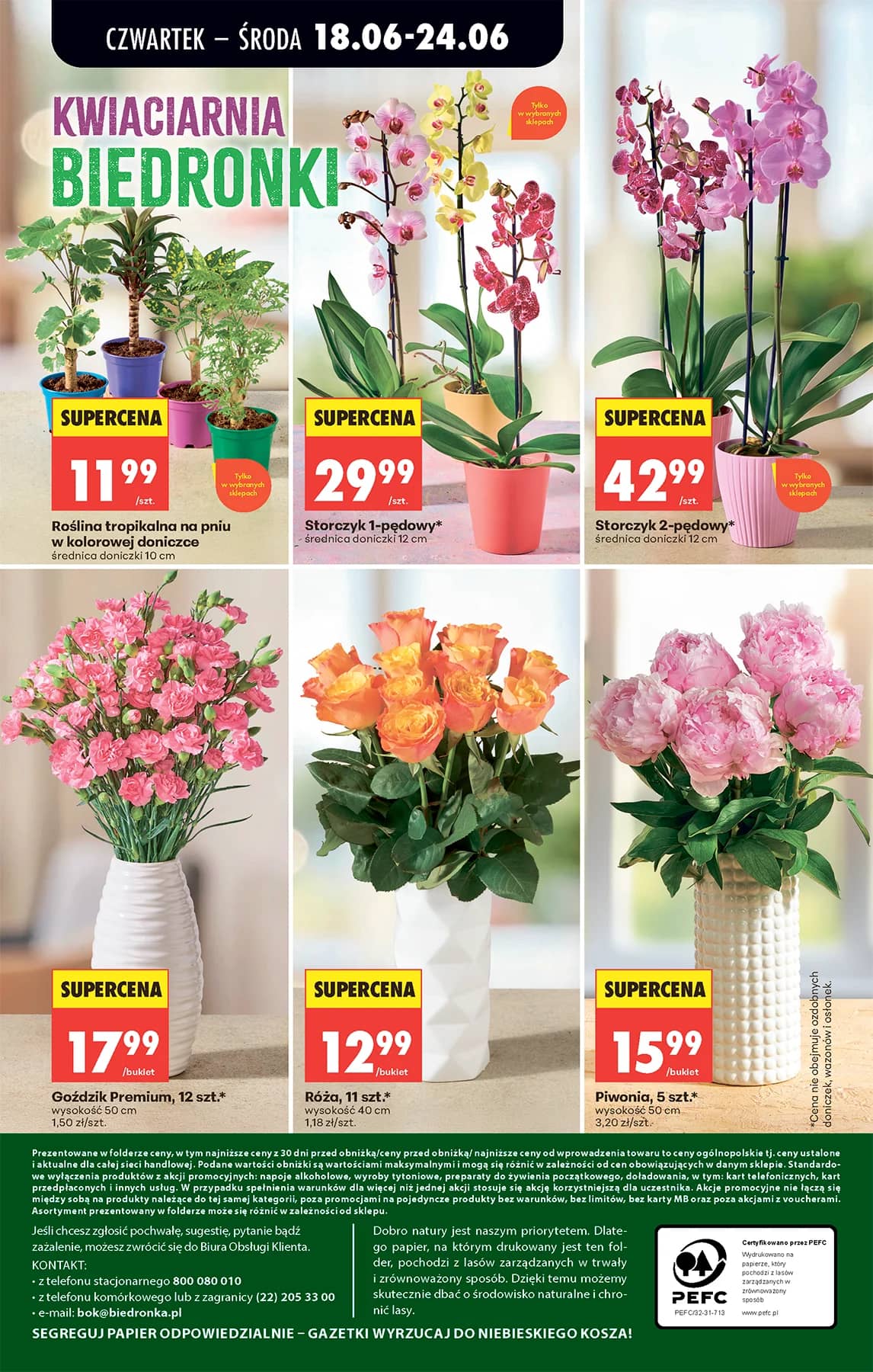 Biedronka - Codziennie niskie ceny P - oferta od 18.06 94 puslapis