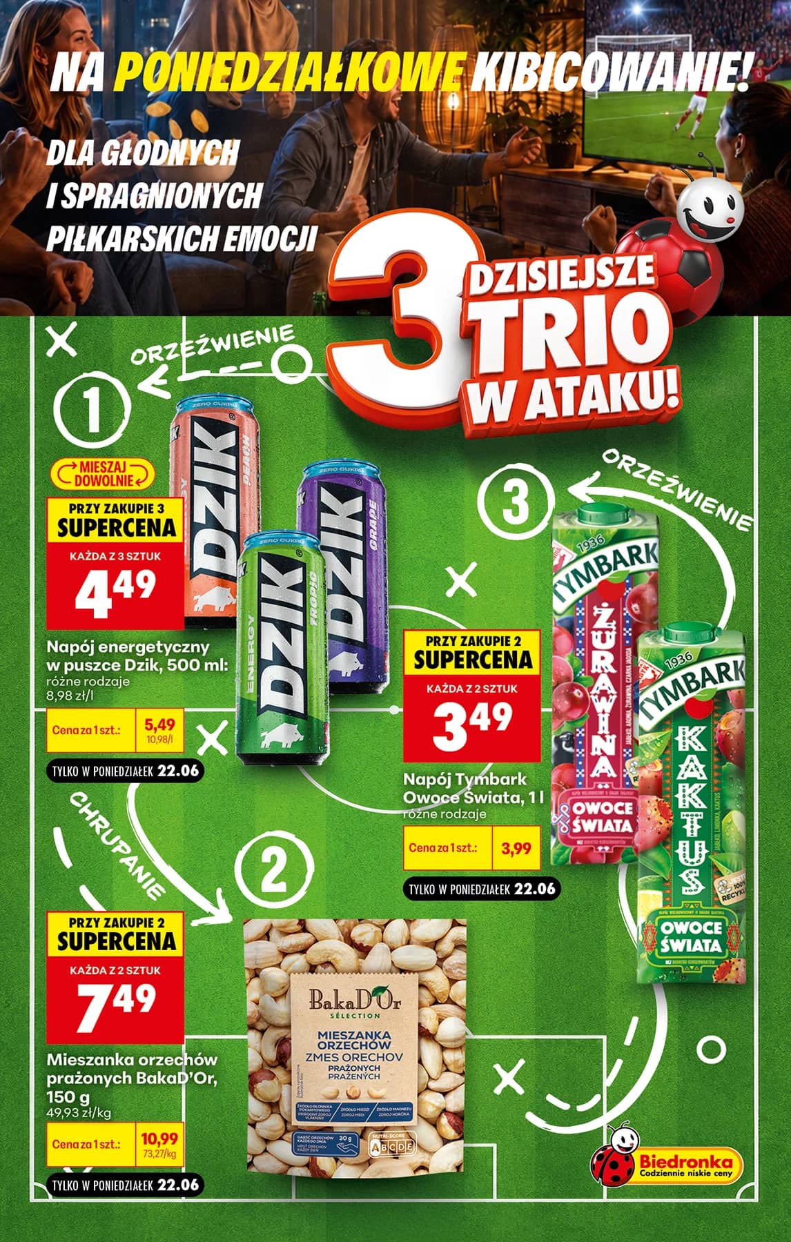 Biedronka - Football - oferta od 22.06 1 puslapis