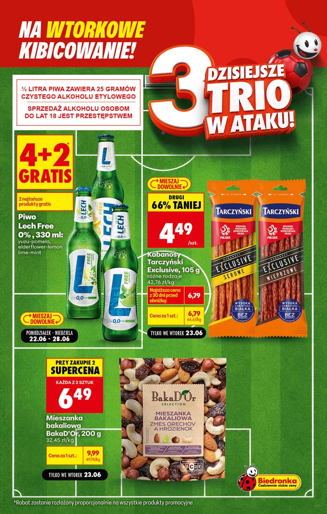 Biedronka - Football - oferta od 23.06 4 puslapis