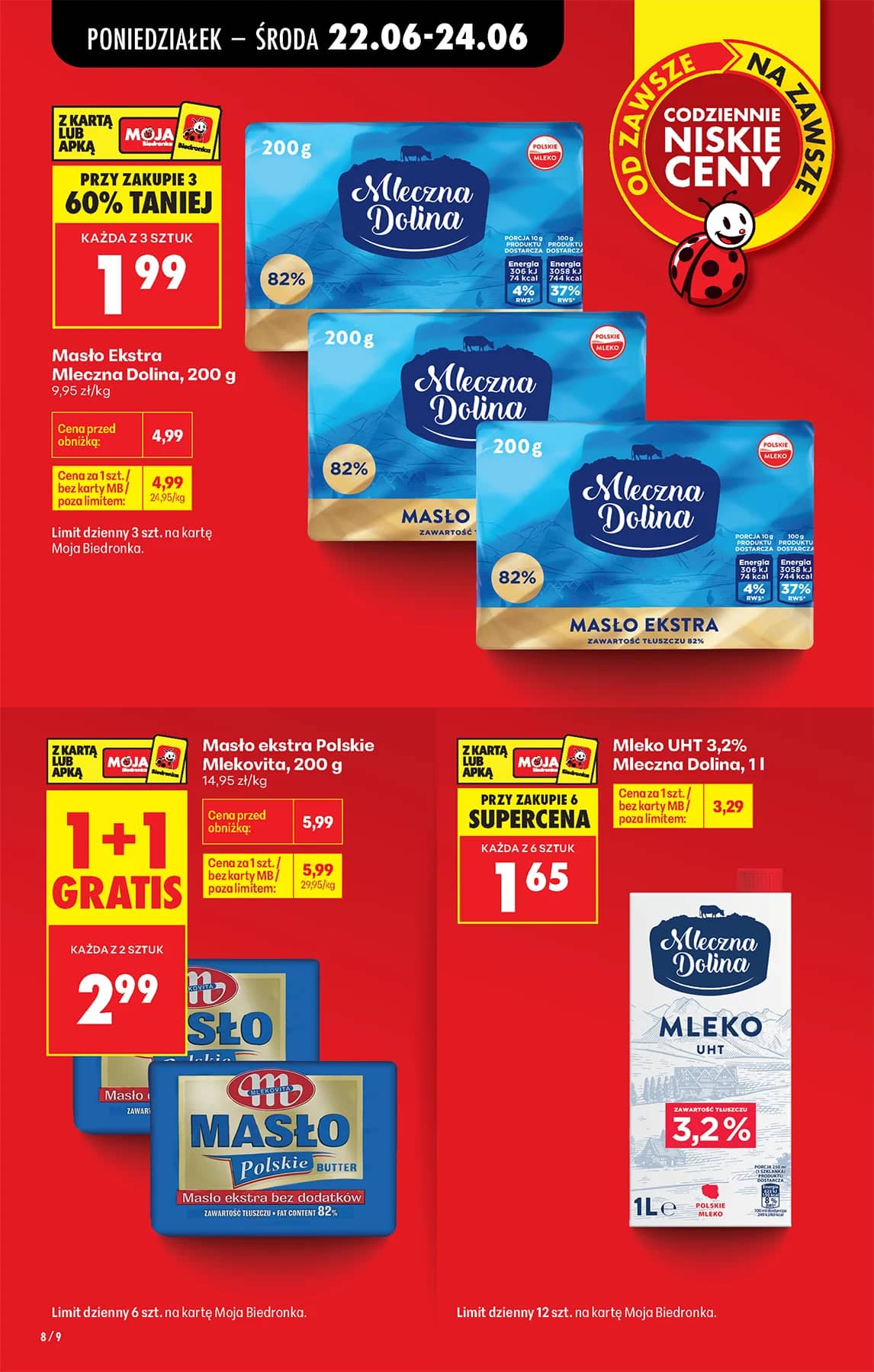 Biedronka - Codziennie niskie ceny P - oferta od 22.06 10 puslapis