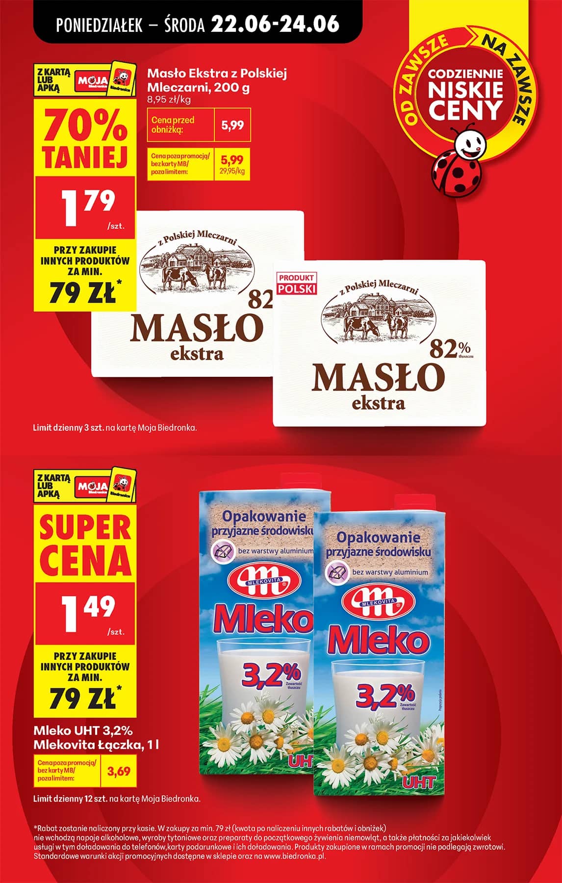 Biedronka - Codziennie niskie ceny P - oferta od 22.06 11 puslapis
