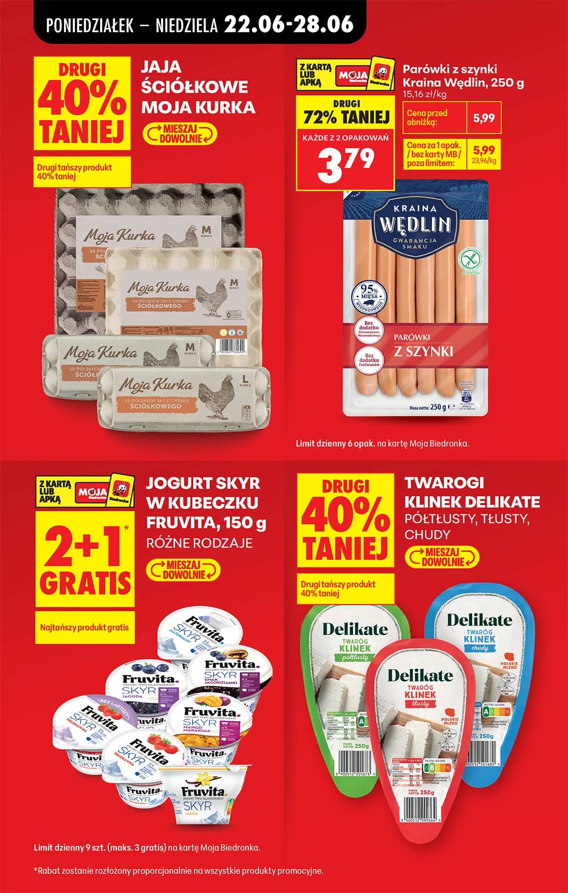 Biedronka - Codziennie niskie ceny P - oferta od 22.06 13 puslapis