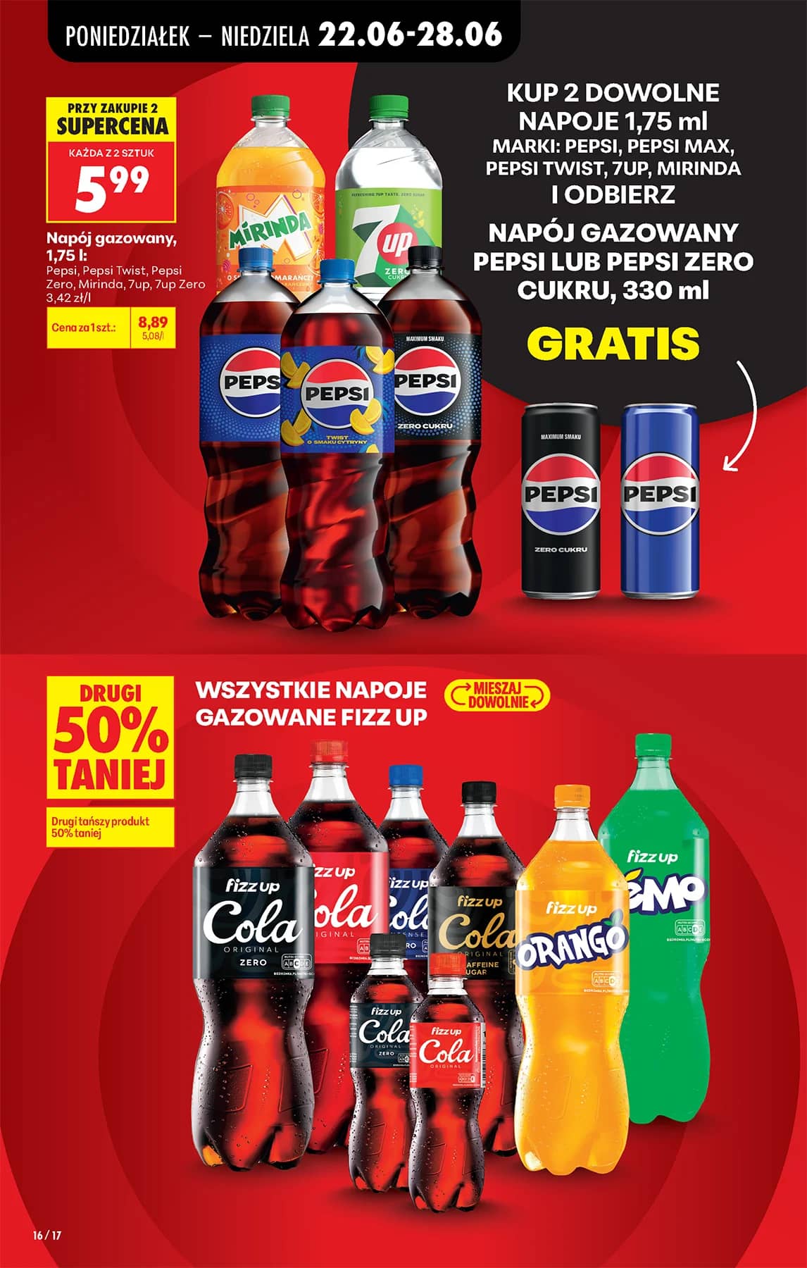 Biedronka - Codziennie niskie ceny P - oferta od 22.06 18 puslapis