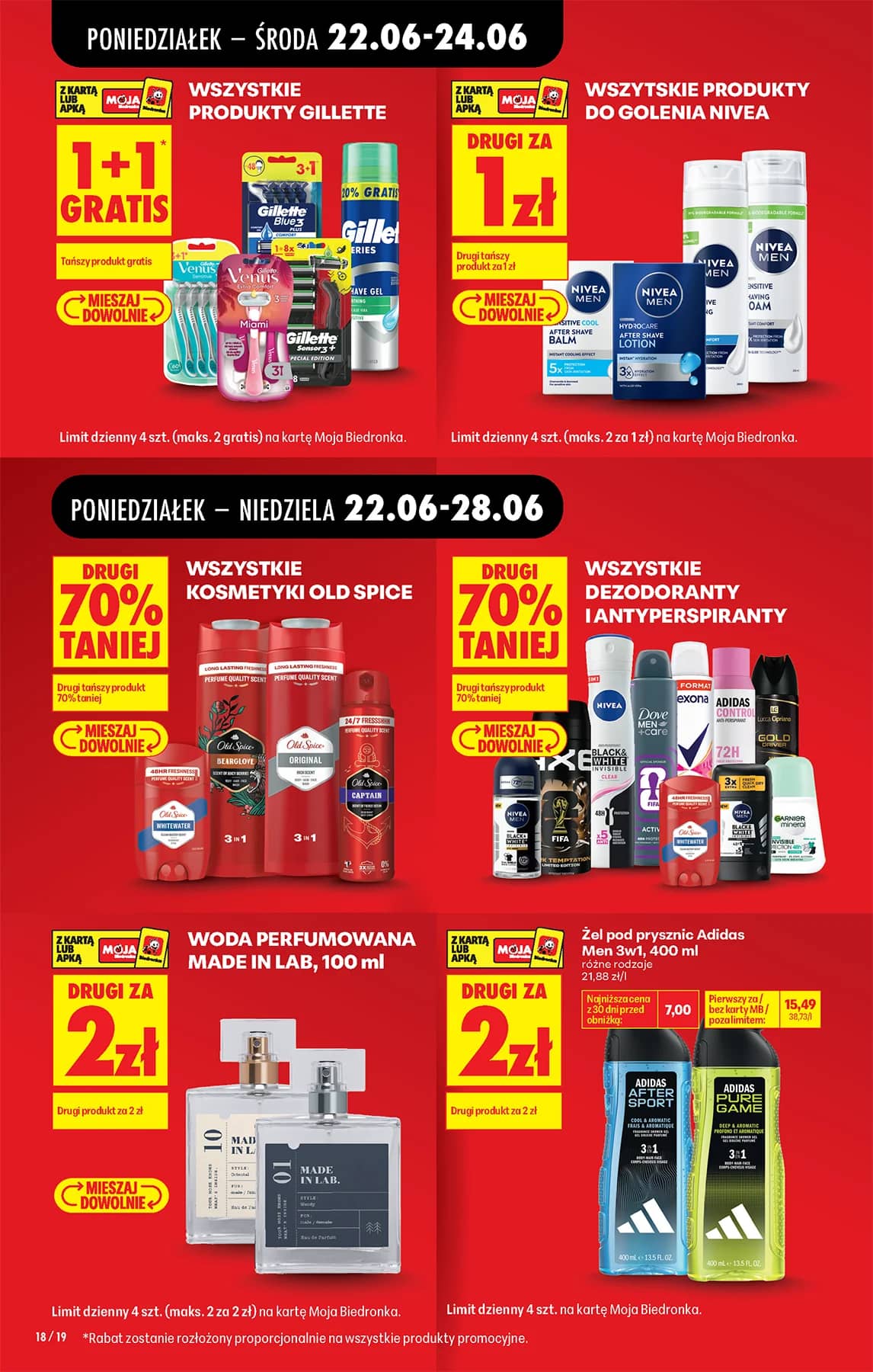 Biedronka - Codziennie niskie ceny P - oferta od 22.06 20 puslapis
