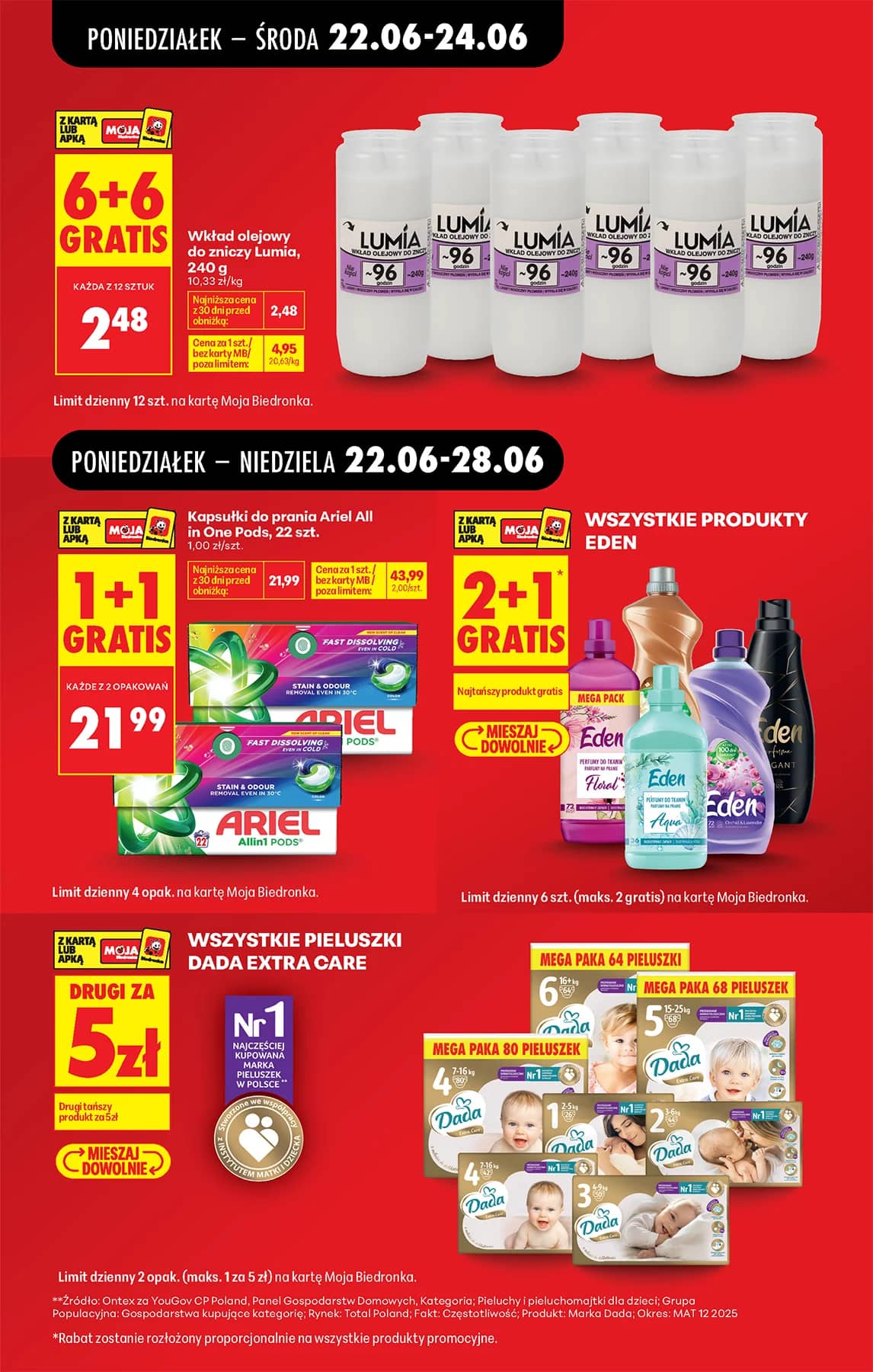 Biedronka - Codziennie niskie ceny P - oferta od 22.06 23 puslapis