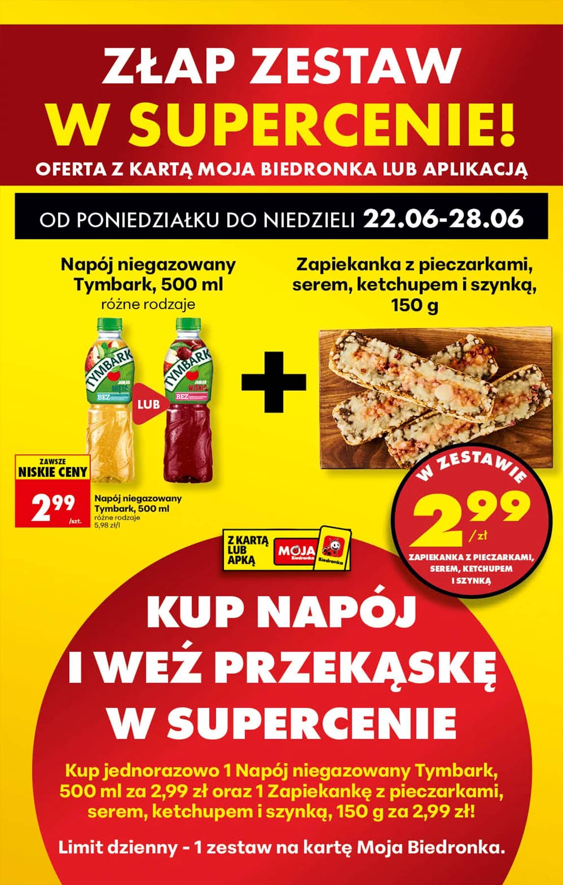 Biedronka - Codziennie niskie ceny P - oferta od 22.06 24 puslapis