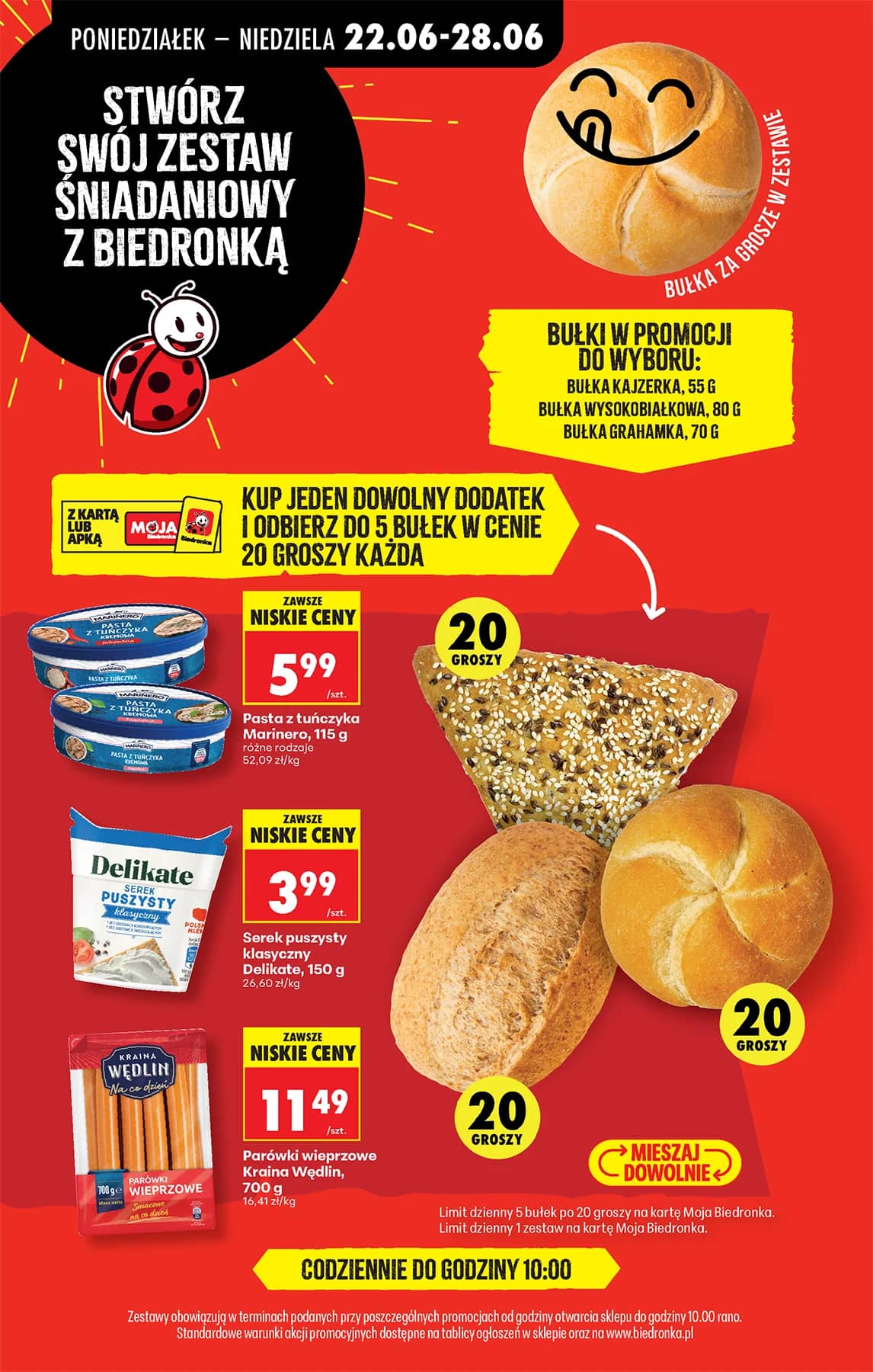 Biedronka - Codziennie niskie ceny P - oferta od 22.06 25 puslapis