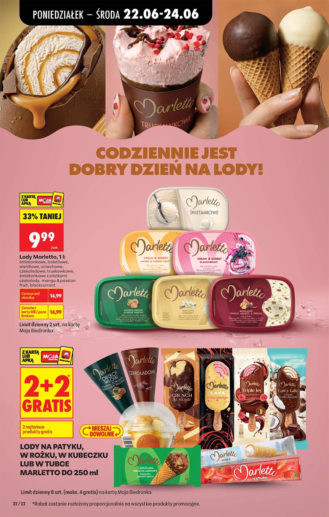 Biedronka - Codziennie niskie ceny P - oferta od 22.06 34 puslapis