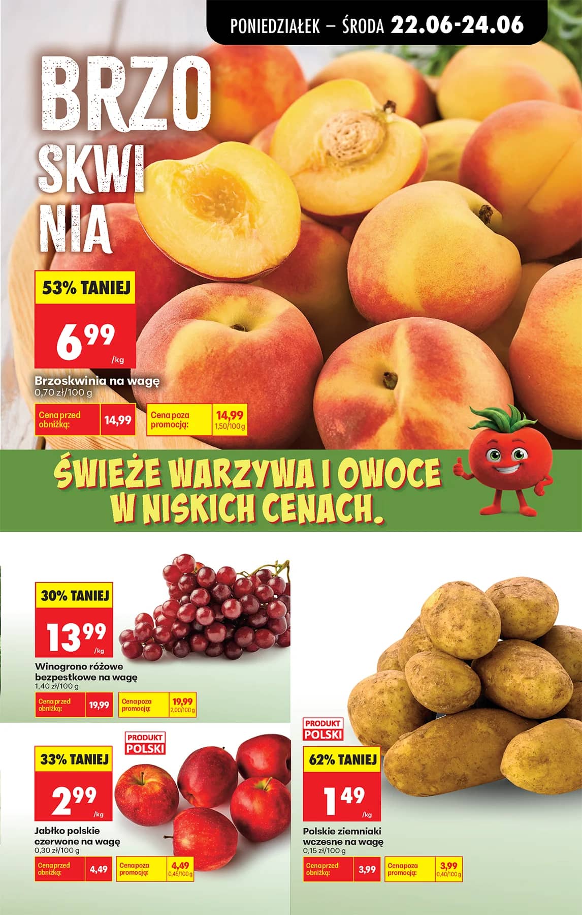 Biedronka - Codziennie niskie ceny P - oferta od 22.06 37 puslapis