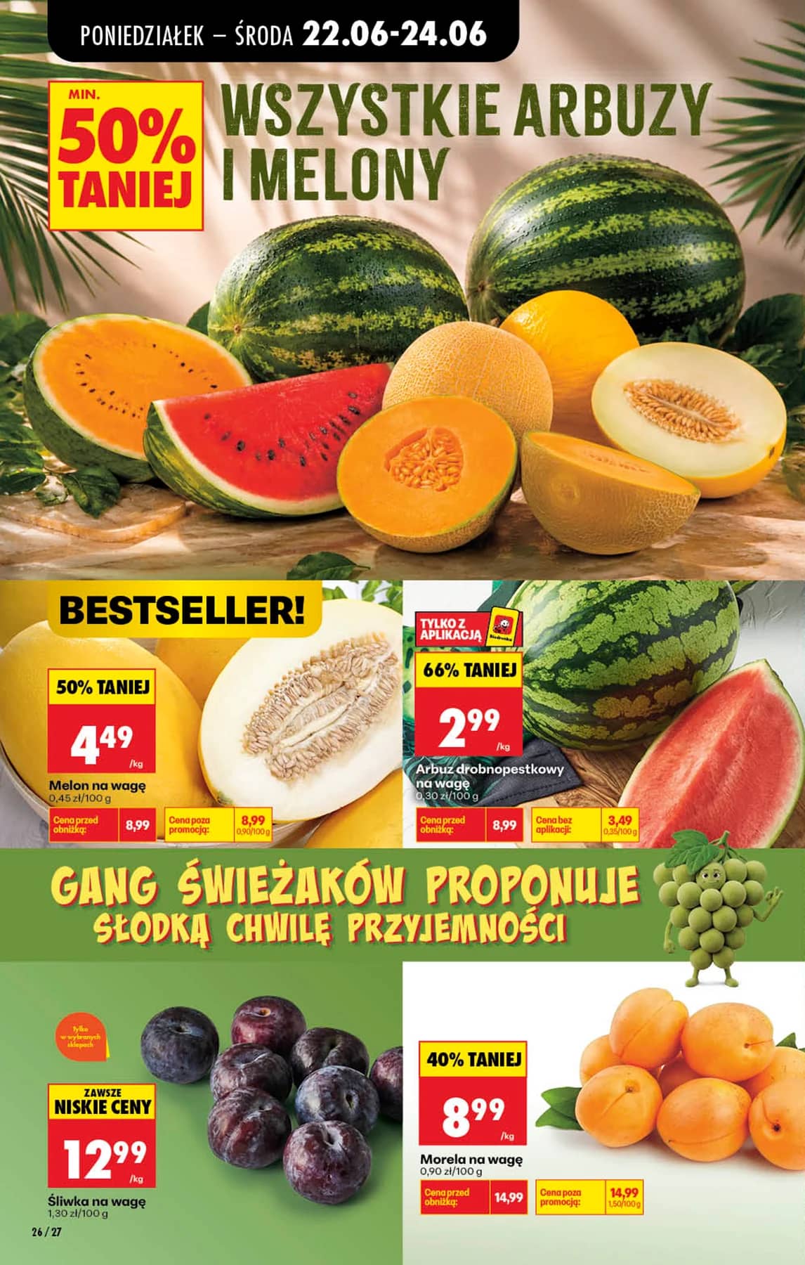 Biedronka - Codziennie niskie ceny P - oferta od 22.06 38 puslapis