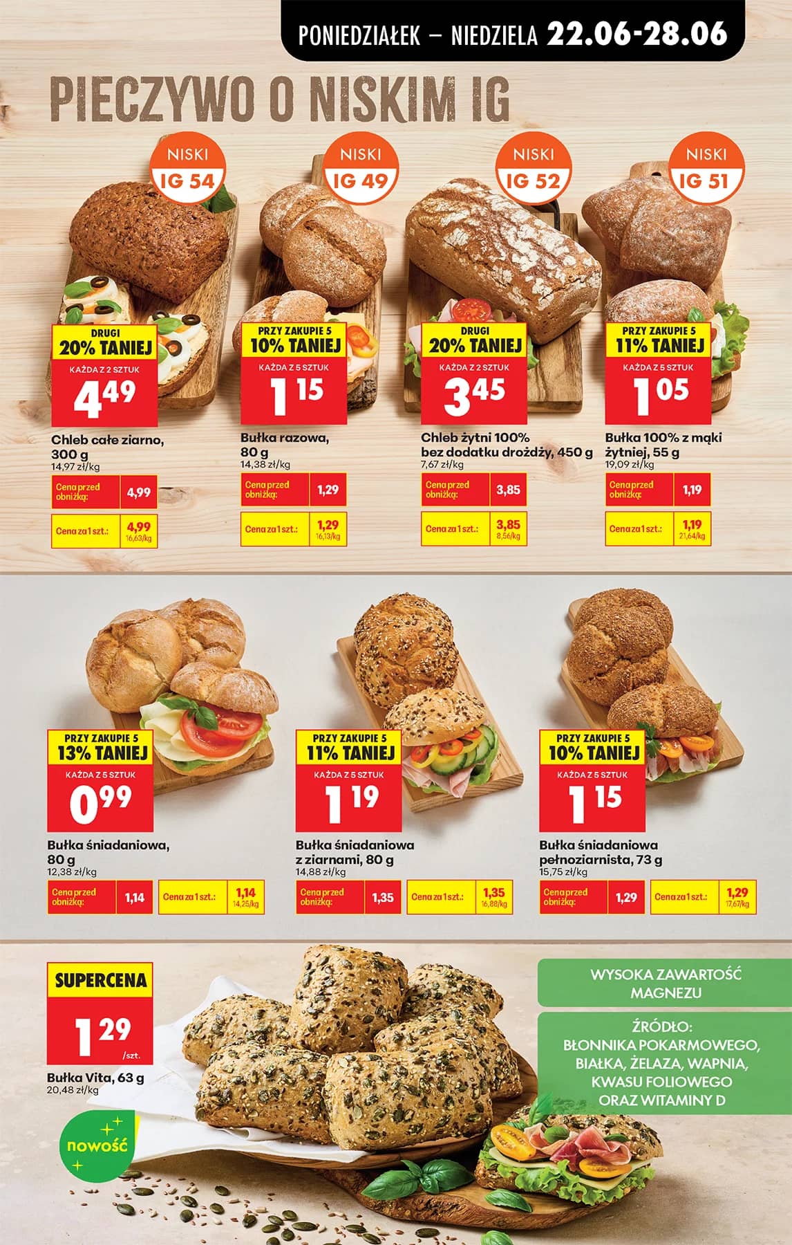 Biedronka - Codziennie niskie ceny P - oferta od 22.06 49 puslapis