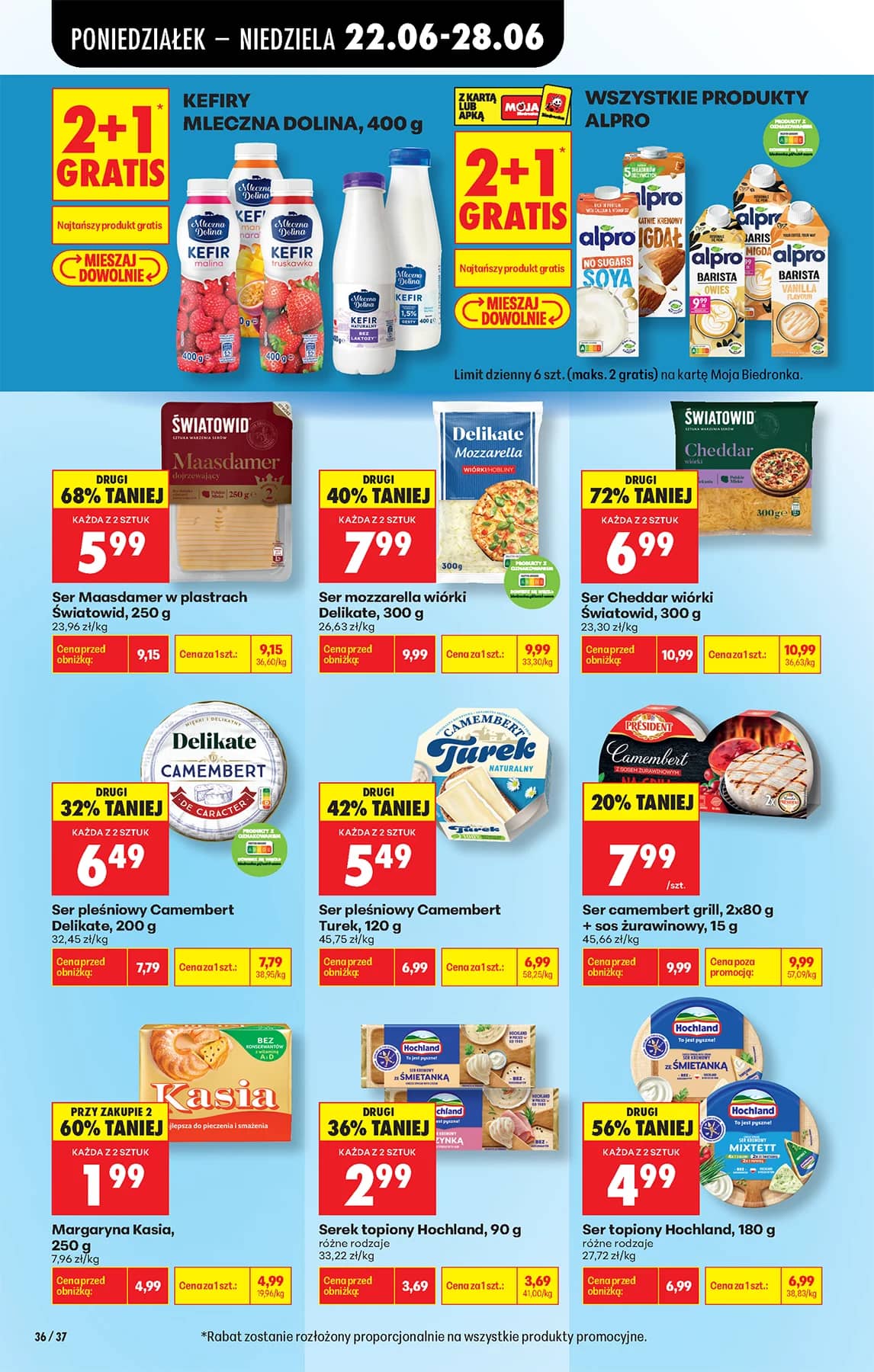 Biedronka - Codziennie niskie ceny P - oferta od 22.06 52 puslapis