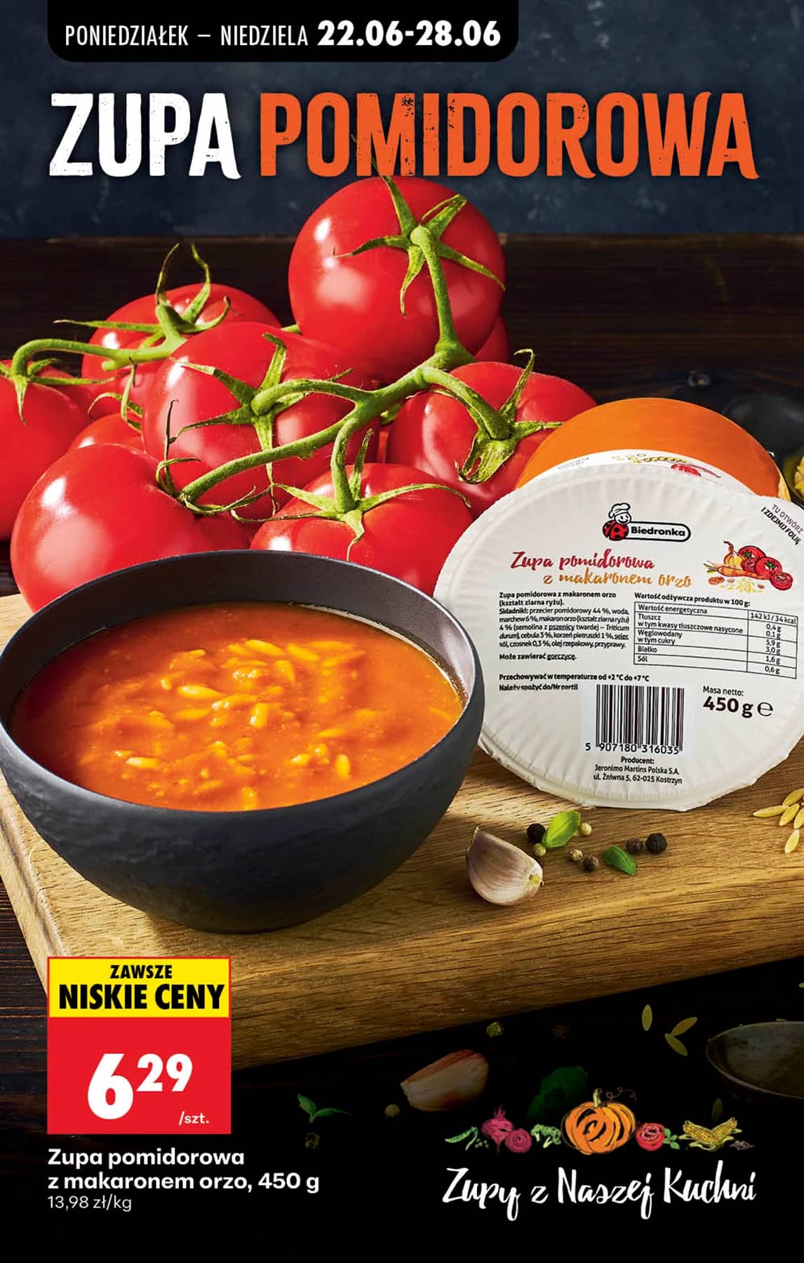 Biedronka - Codziennie niskie ceny P - oferta od 22.06 59 puslapis