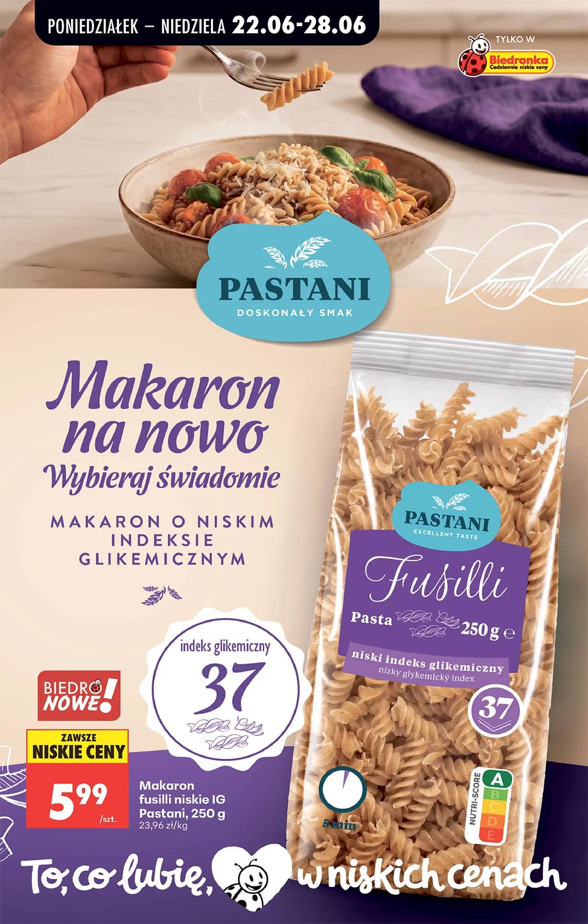 Biedronka - Codziennie niskie ceny P - oferta od 22.06 63 puslapis