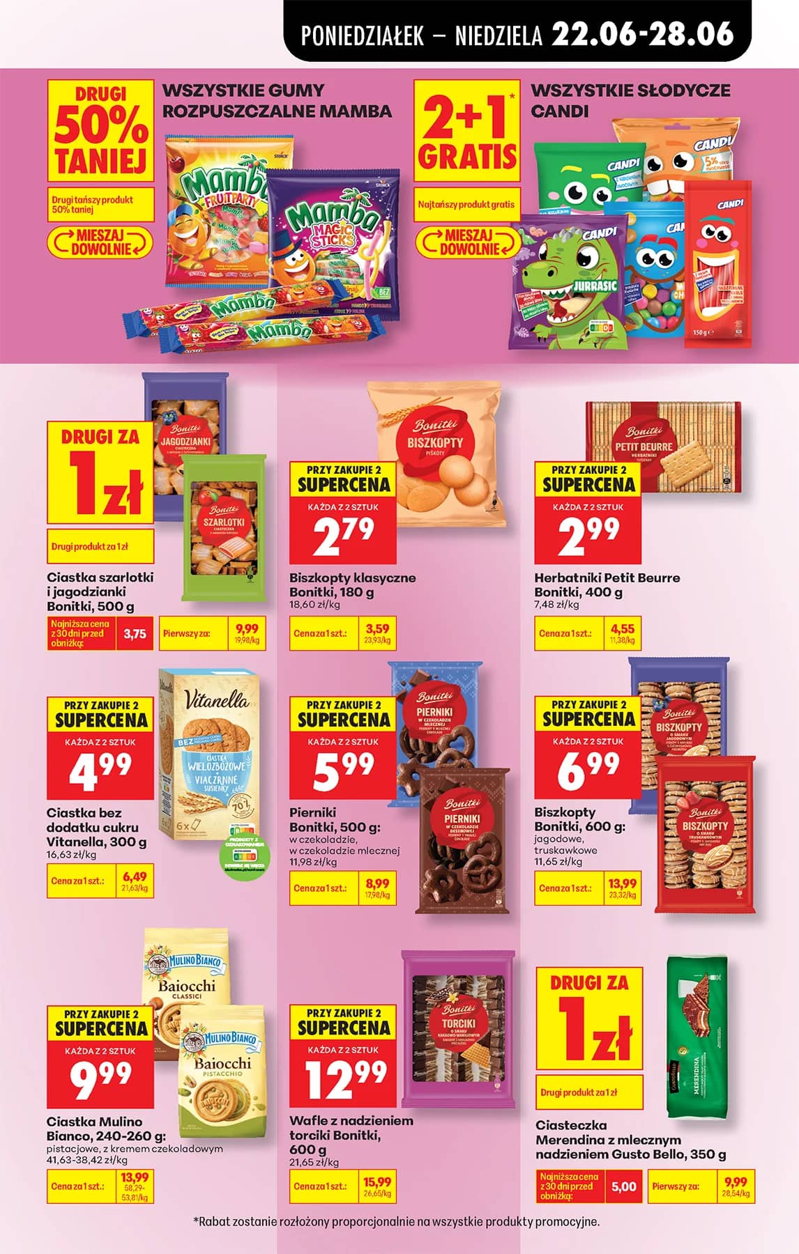 Biedronka - Codziennie niskie ceny P - oferta od 22.06 71 puslapis