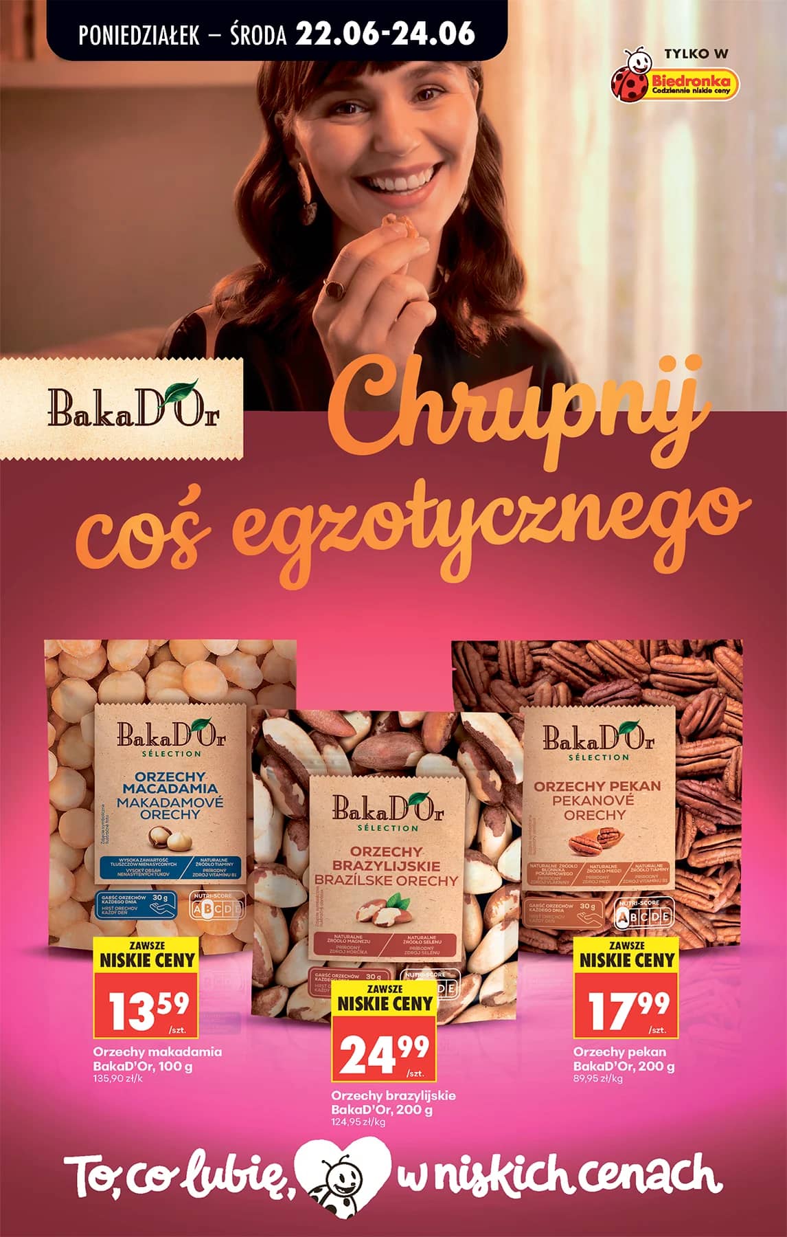 Biedronka - Codziennie niskie ceny P - oferta od 22.06 72 puslapis