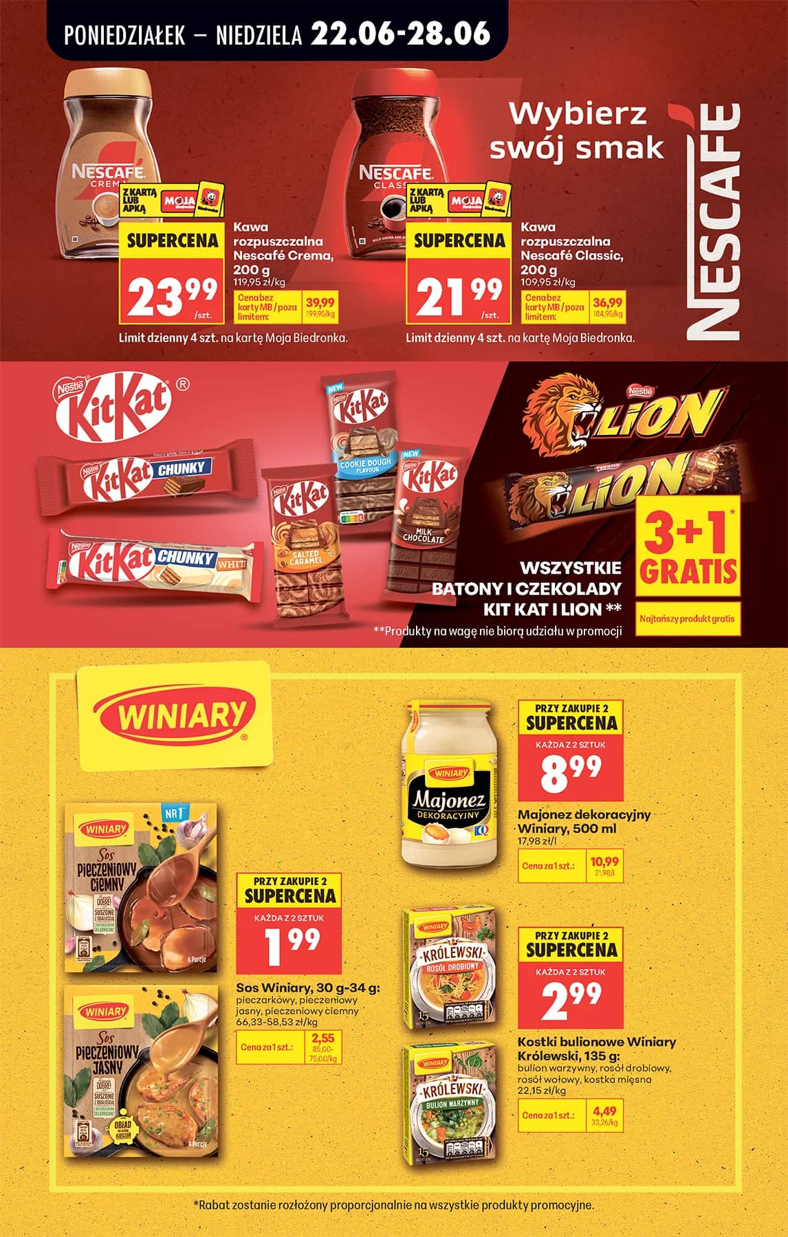 Biedronka - Codziennie niskie ceny P - oferta od 22.06 73 puslapis
