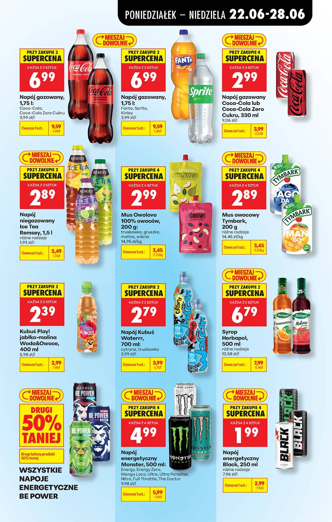 Biedronka - Codziennie niskie ceny P - oferta od 22.06 81 puslapis