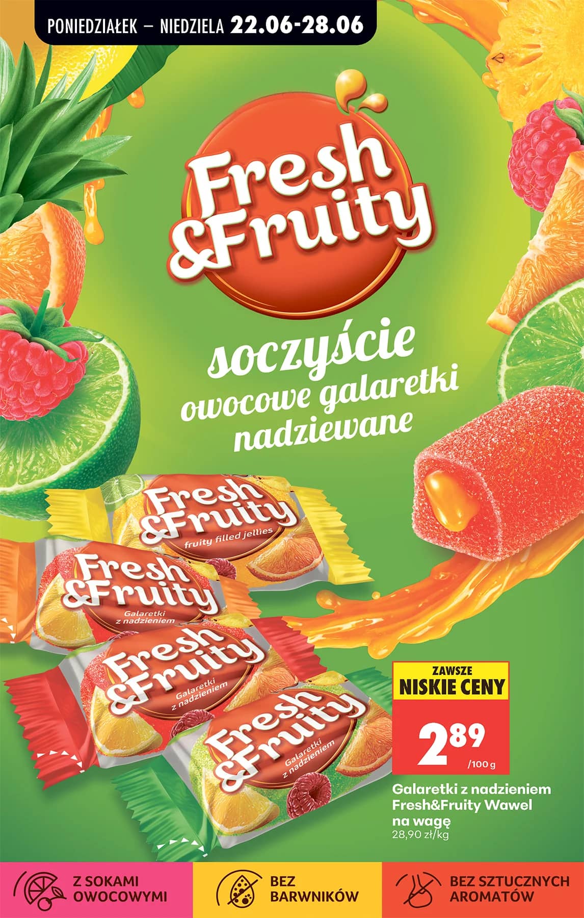 Biedronka - Codziennie niskie ceny P - oferta od 22.06 82 puslapis