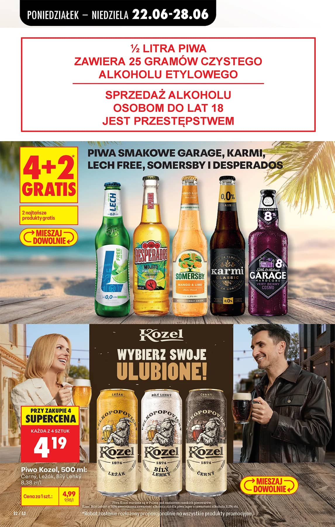 Biedronka - Codziennie niskie ceny P - oferta od 22.06 84 puslapis