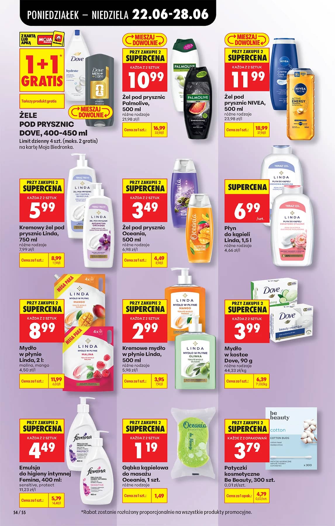 Biedronka - Codziennie niskie ceny P - oferta od 22.06 86 puslapis