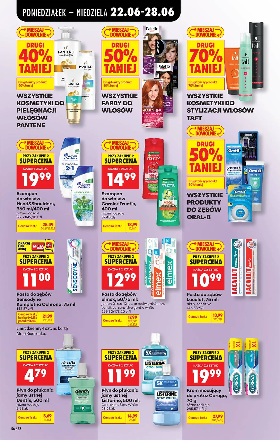 Biedronka - Codziennie niskie ceny P - oferta od 22.06 88 puslapis