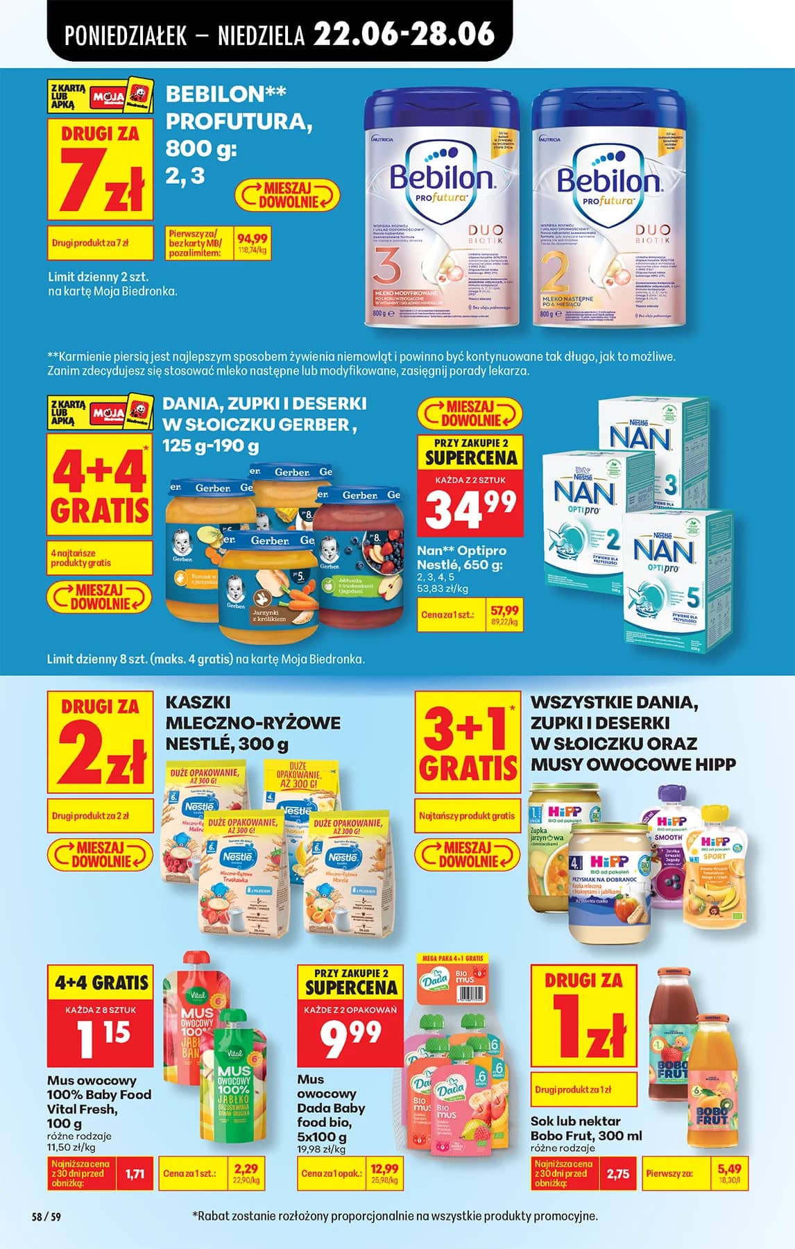 Biedronka - Codziennie niskie ceny P - oferta od 22.06 92 puslapis