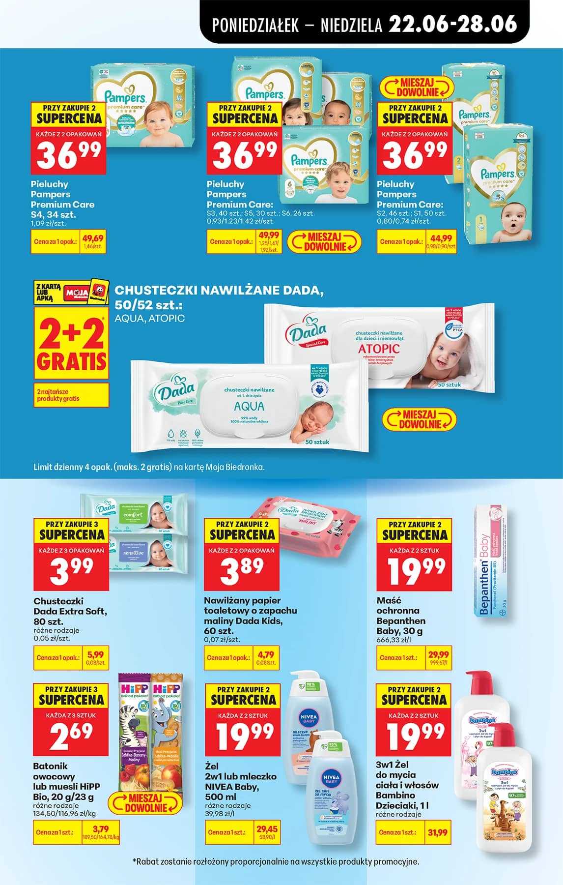 Biedronka - Codziennie niskie ceny P - oferta od 22.06 93 puslapis