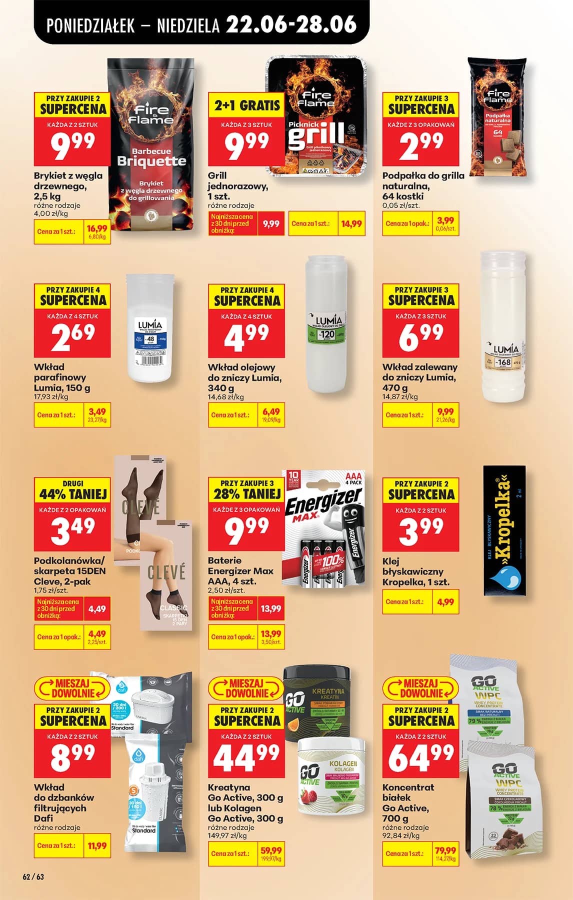 Biedronka - Codziennie niskie ceny P - oferta od 22.06 96 puslapis
