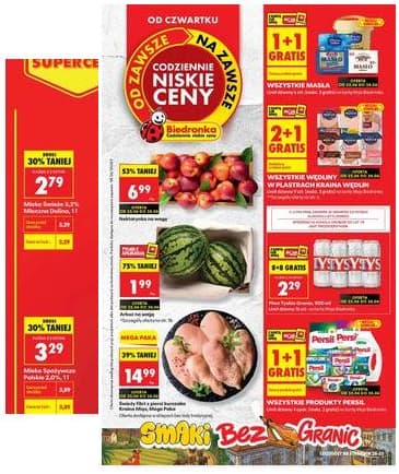Biedronka - Codziennie niskie ceny P - oferta od 25.06 2026-06-25 – 2026-06-28