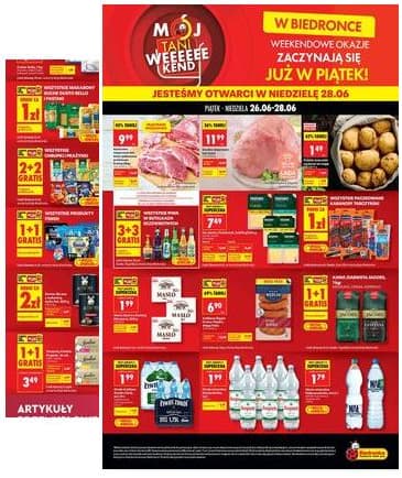Biedronka - Tani weekend od 26.06 2026-06-29 – 2026-06-30