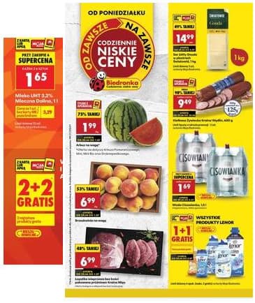 Biedronka - Codziennie niskie ceny P - oferta od 29.06 2026-06-29 – 2026-07-04