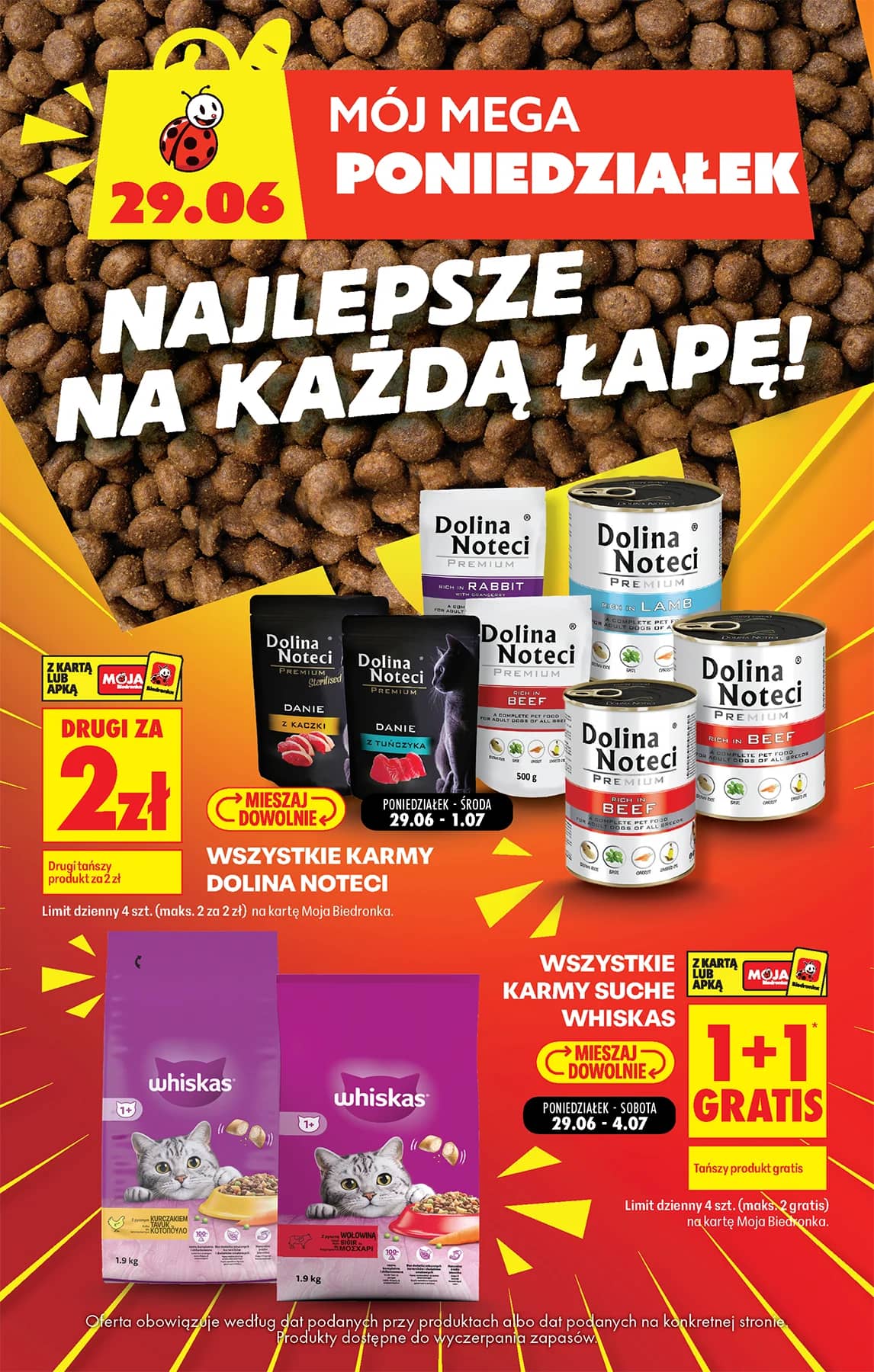 Biedronka - Mega poniedziałek - 29.06 1 puslapis
