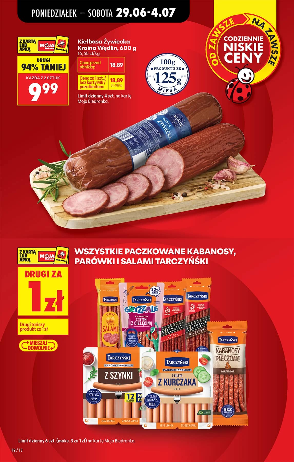 Biedronka - Codziennie niskie ceny P - oferta od 29.06 16 puslapis