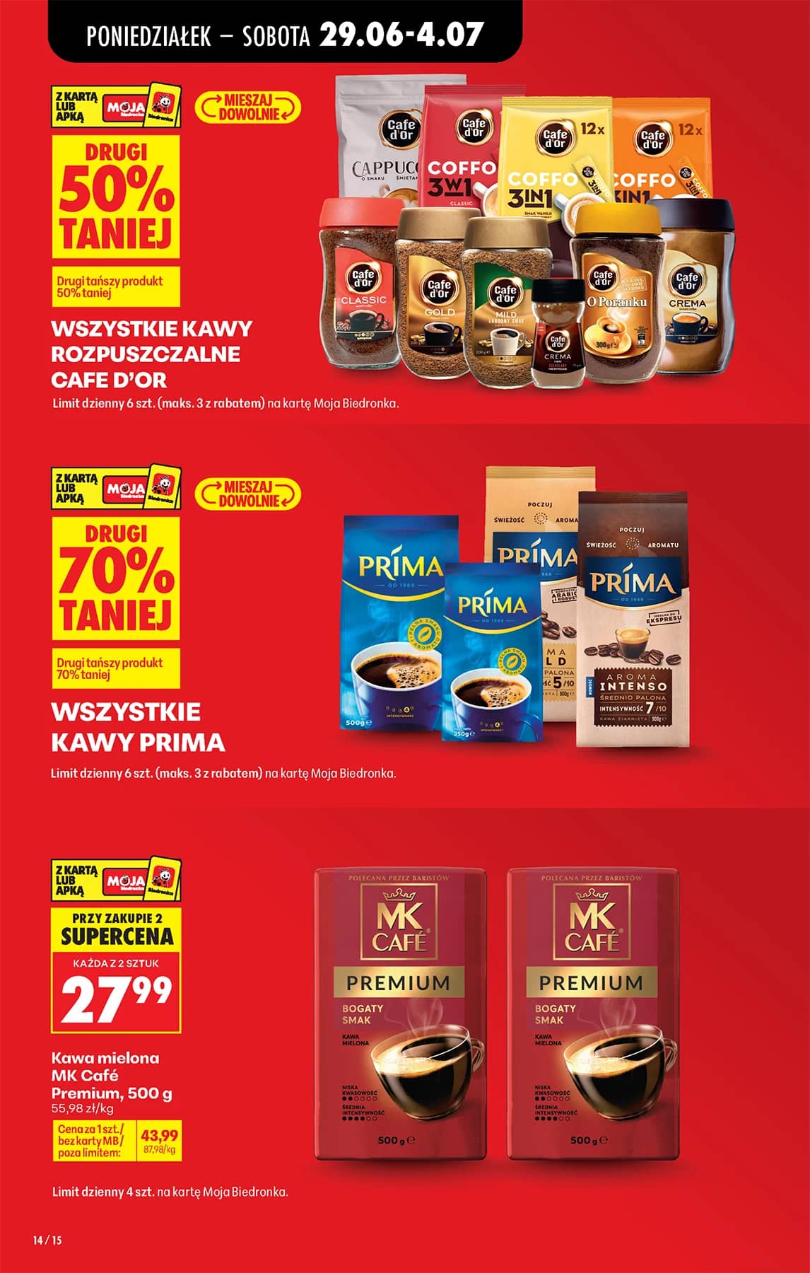 Biedronka - Codziennie niskie ceny P - oferta od 29.06 18 puslapis