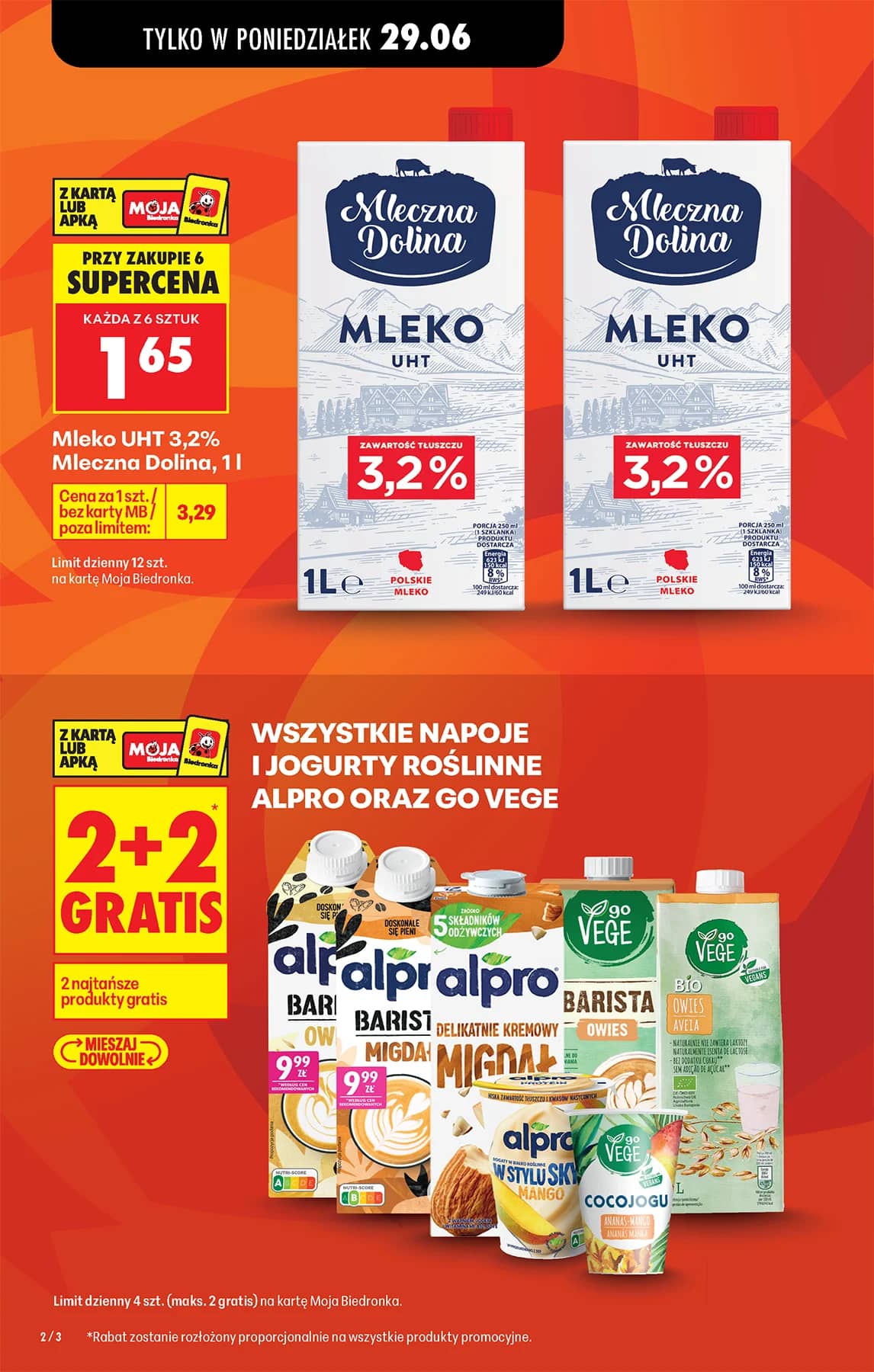 Biedronka - Codziennie niskie ceny P - oferta od 29.06 2 puslapis