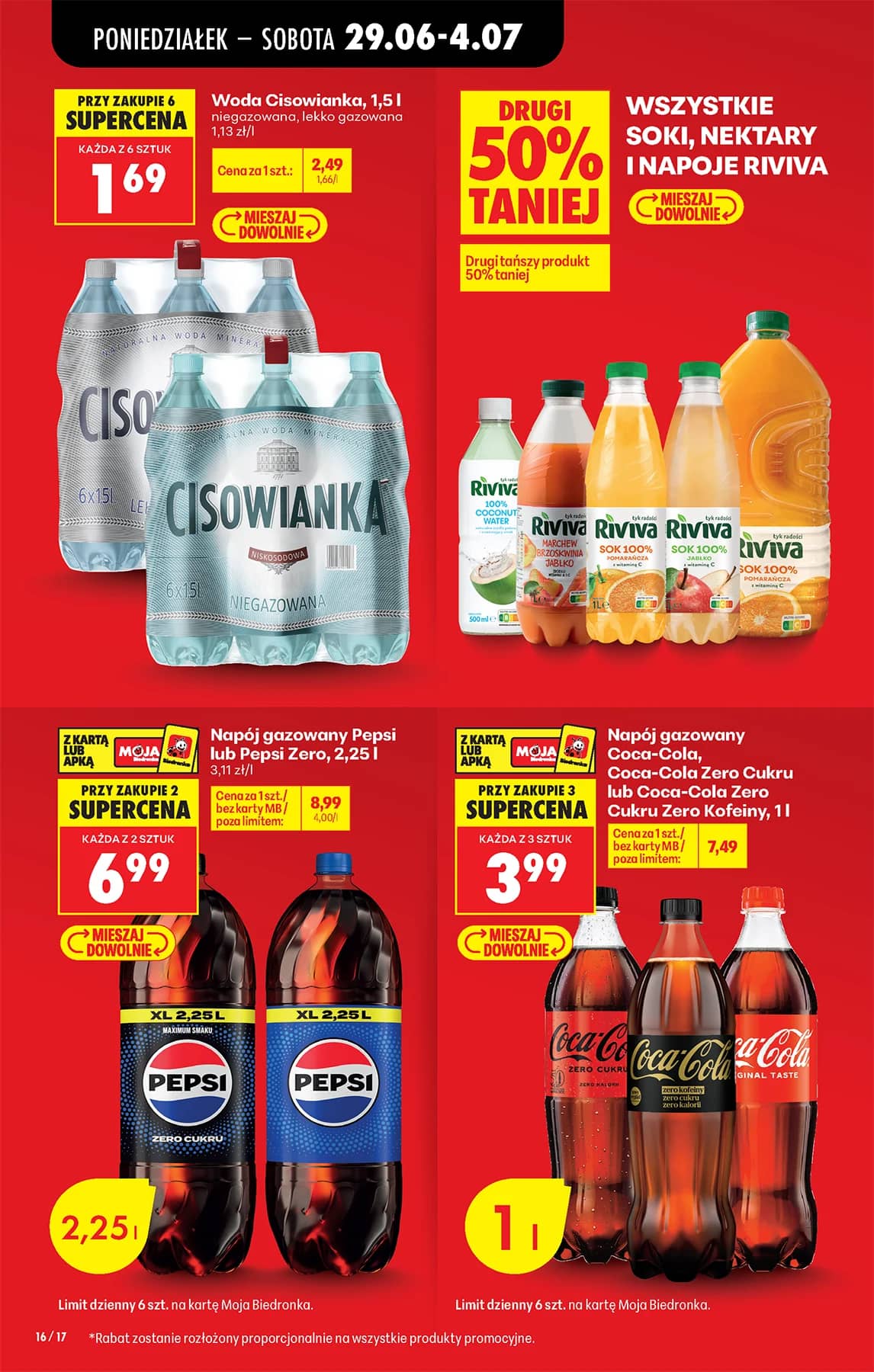 Biedronka - Codziennie niskie ceny P - oferta od 29.06 20 puslapis