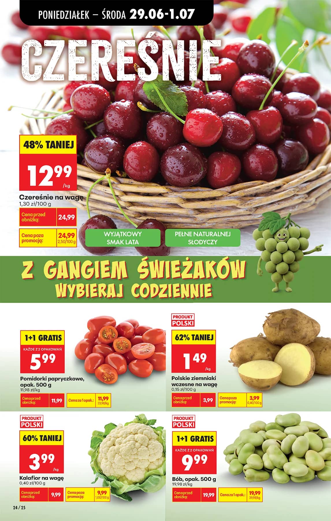 Biedronka - Codziennie niskie ceny P - oferta od 29.06 30 puslapis