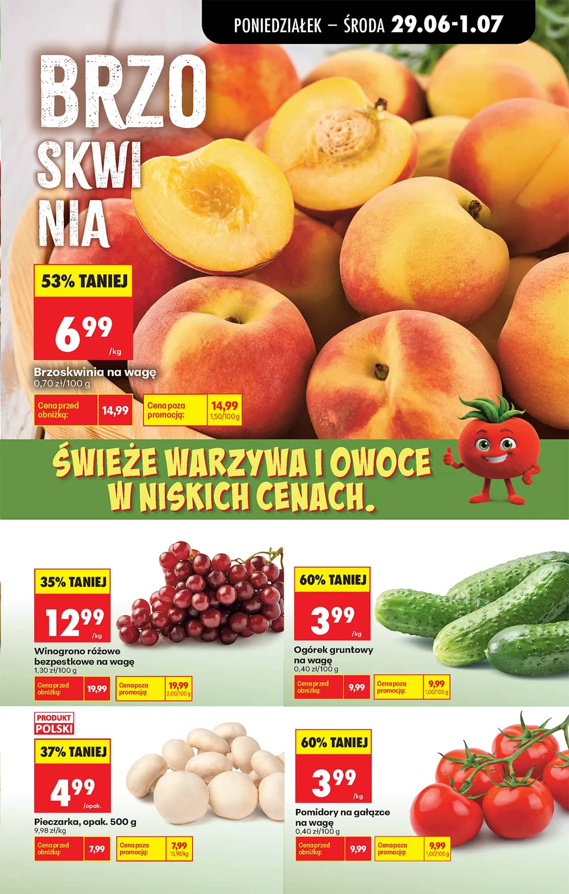 Biedronka - Codziennie niskie ceny P - oferta od 29.06 31 puslapis