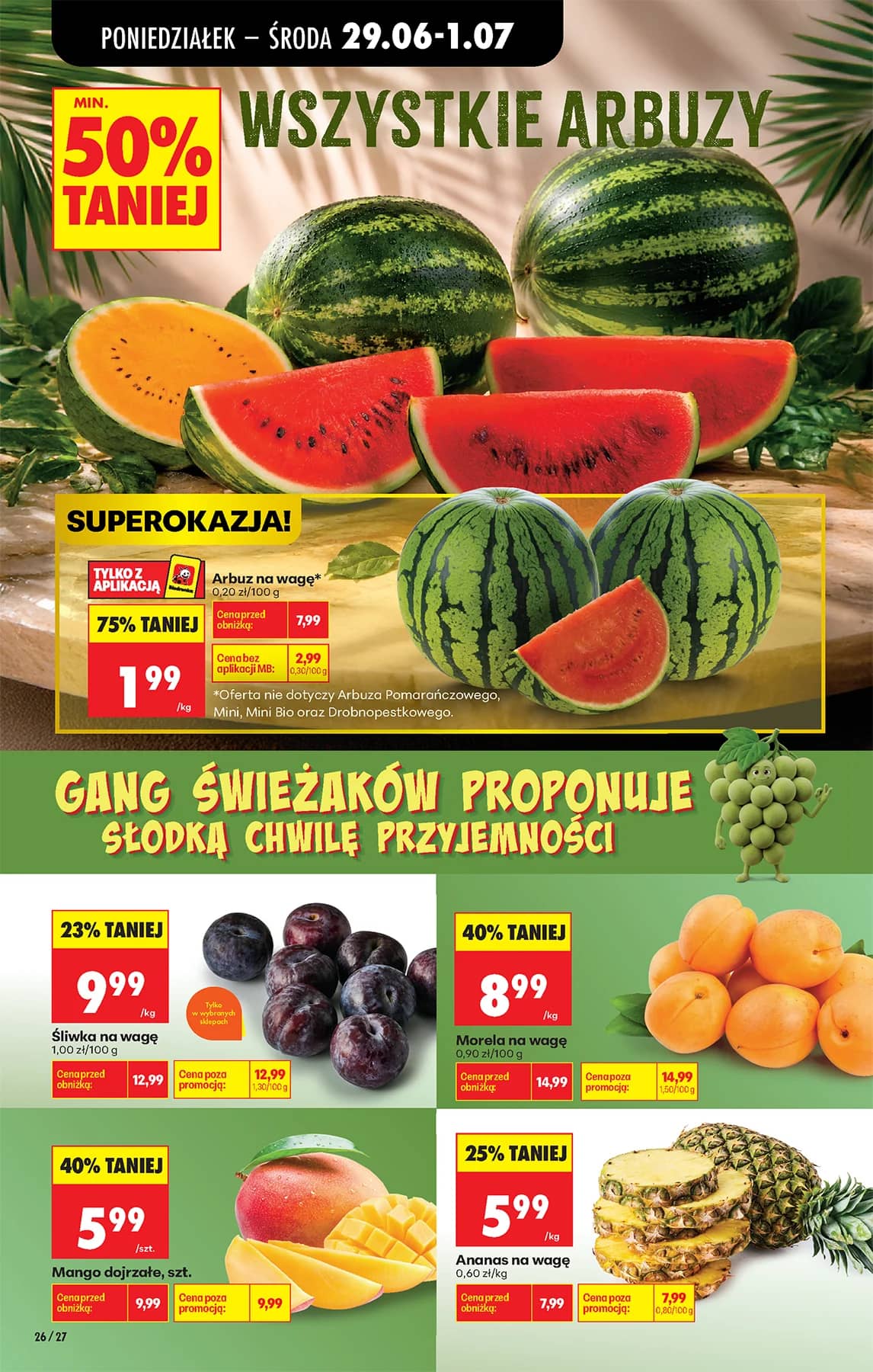 Biedronka - Codziennie niskie ceny P - oferta od 29.06 32 puslapis