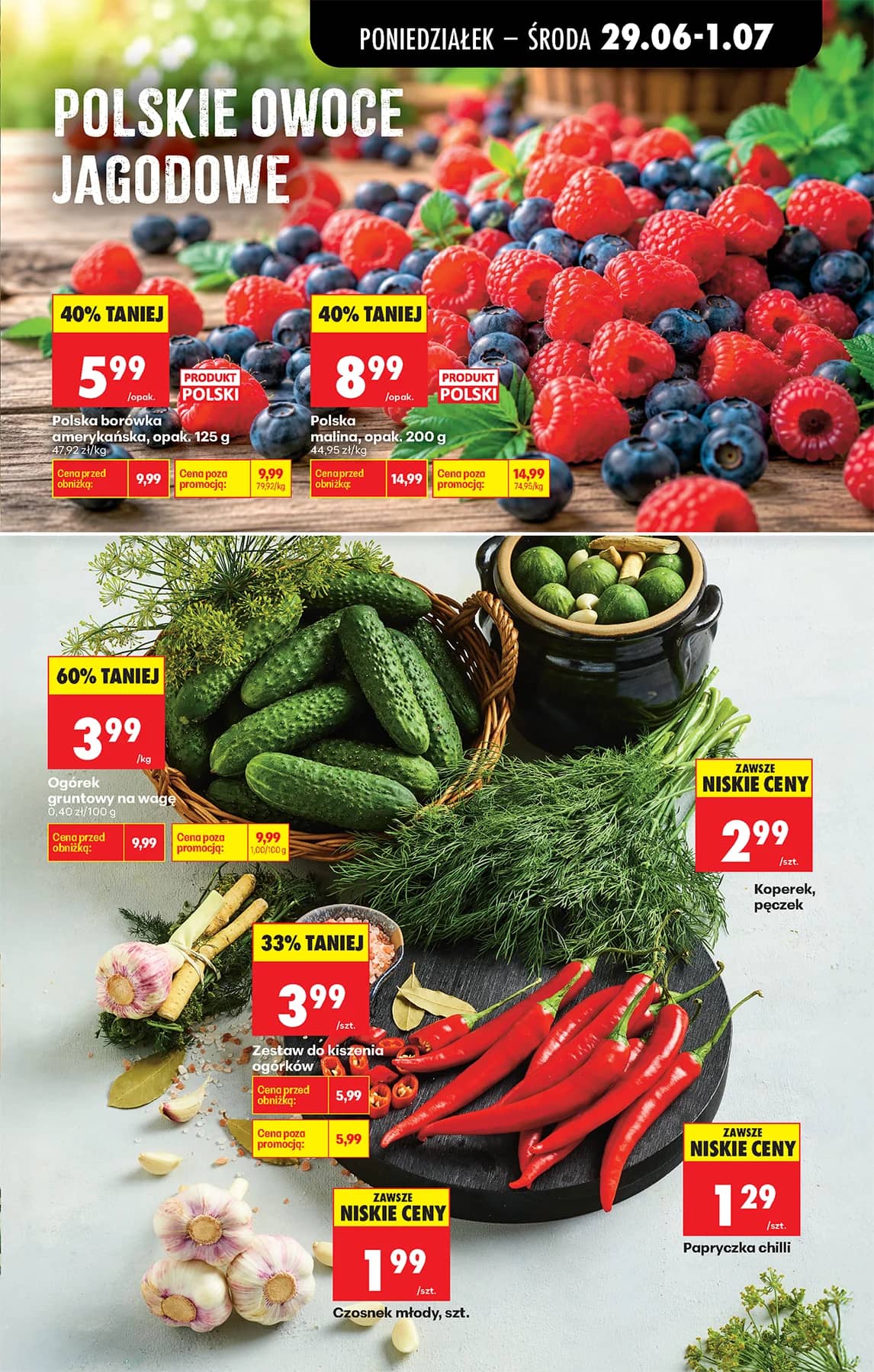 Biedronka - Codziennie niskie ceny P - oferta od 29.06 33 puslapis