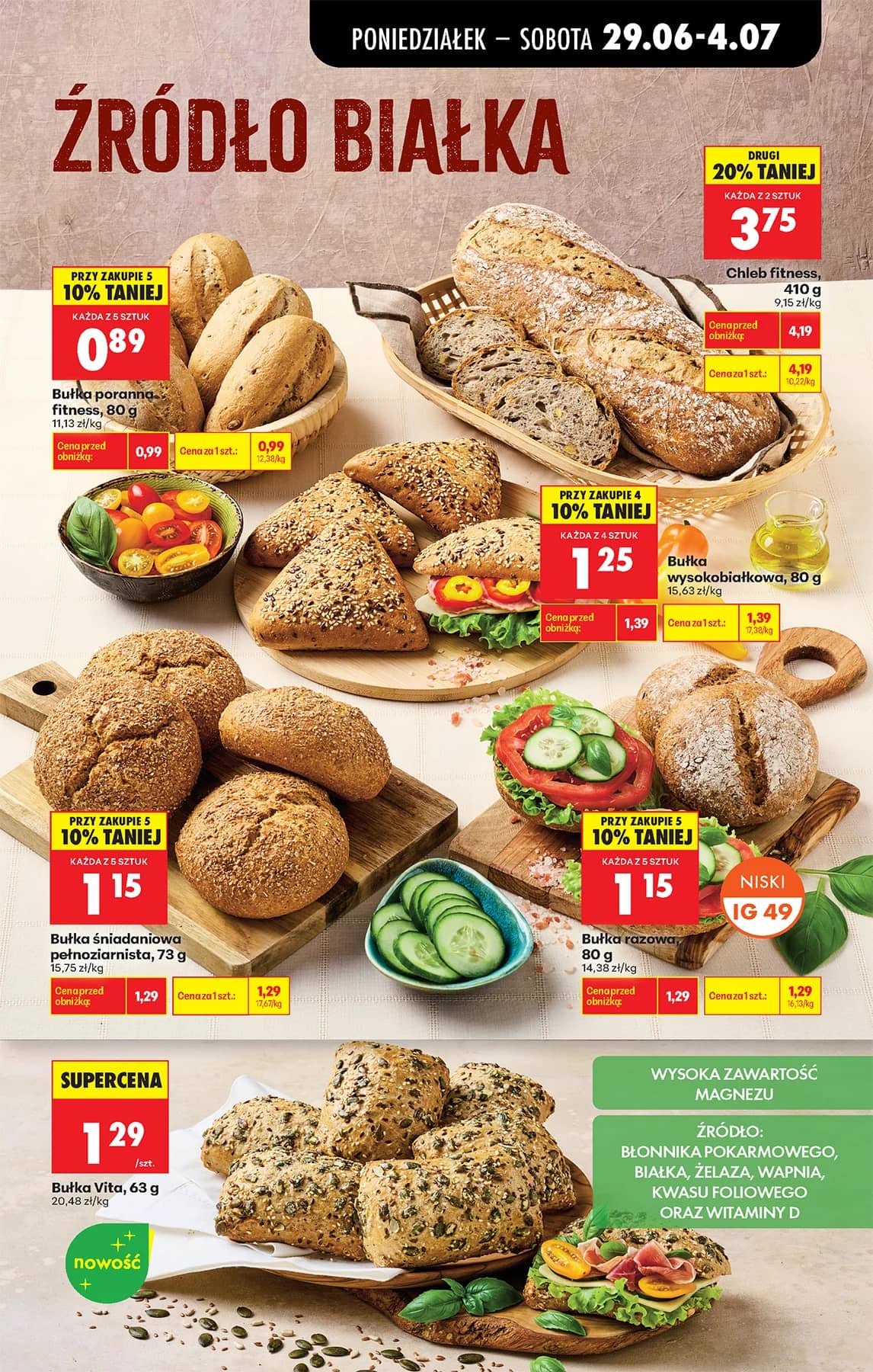 Biedronka - Codziennie niskie ceny P - oferta od 29.06 43 puslapis