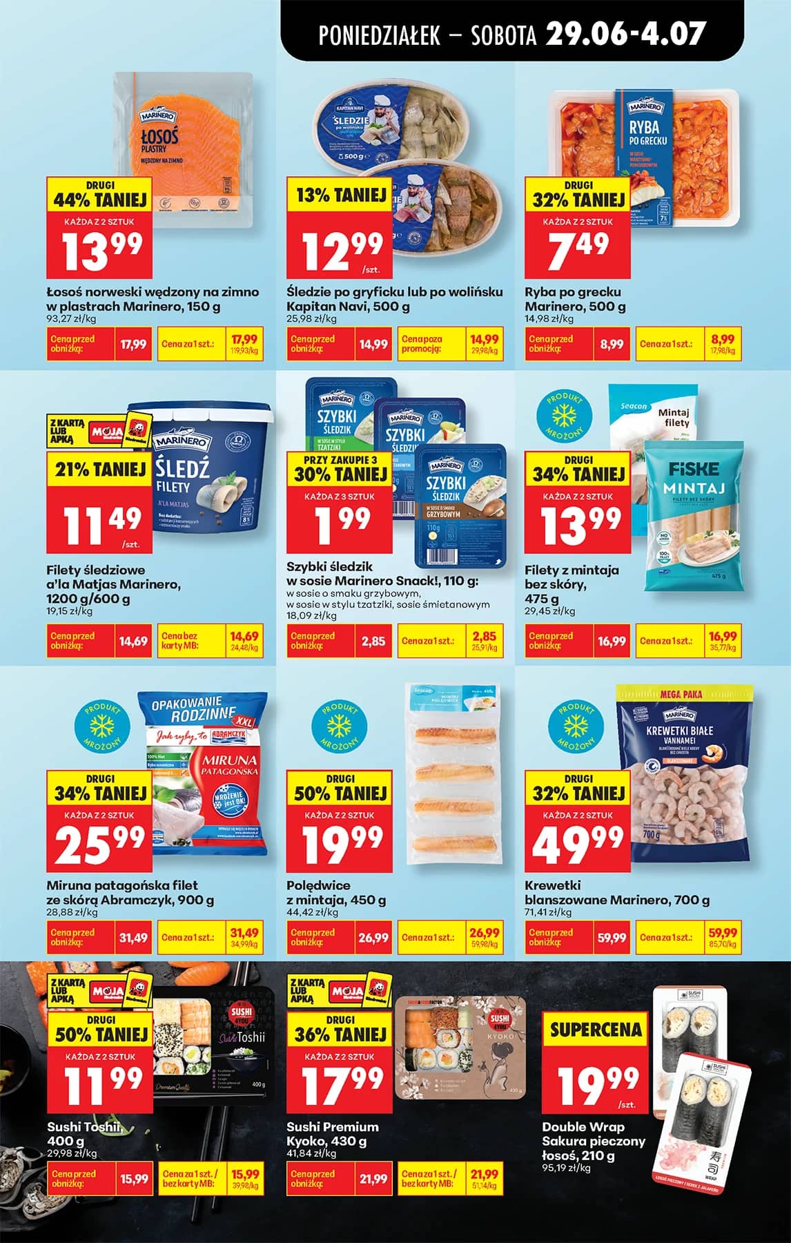 Biedronka - Codziennie niskie ceny P - oferta od 29.06 49 puslapis