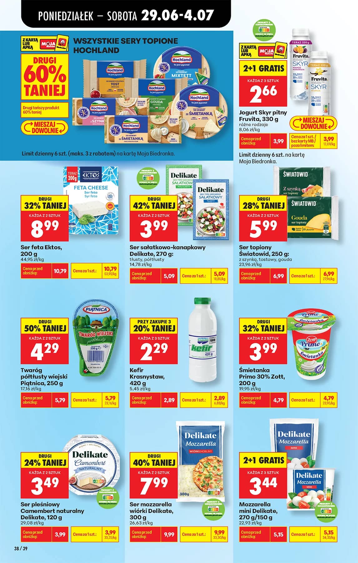 Biedronka - Codziennie niskie ceny P - oferta od 29.06 52 puslapis