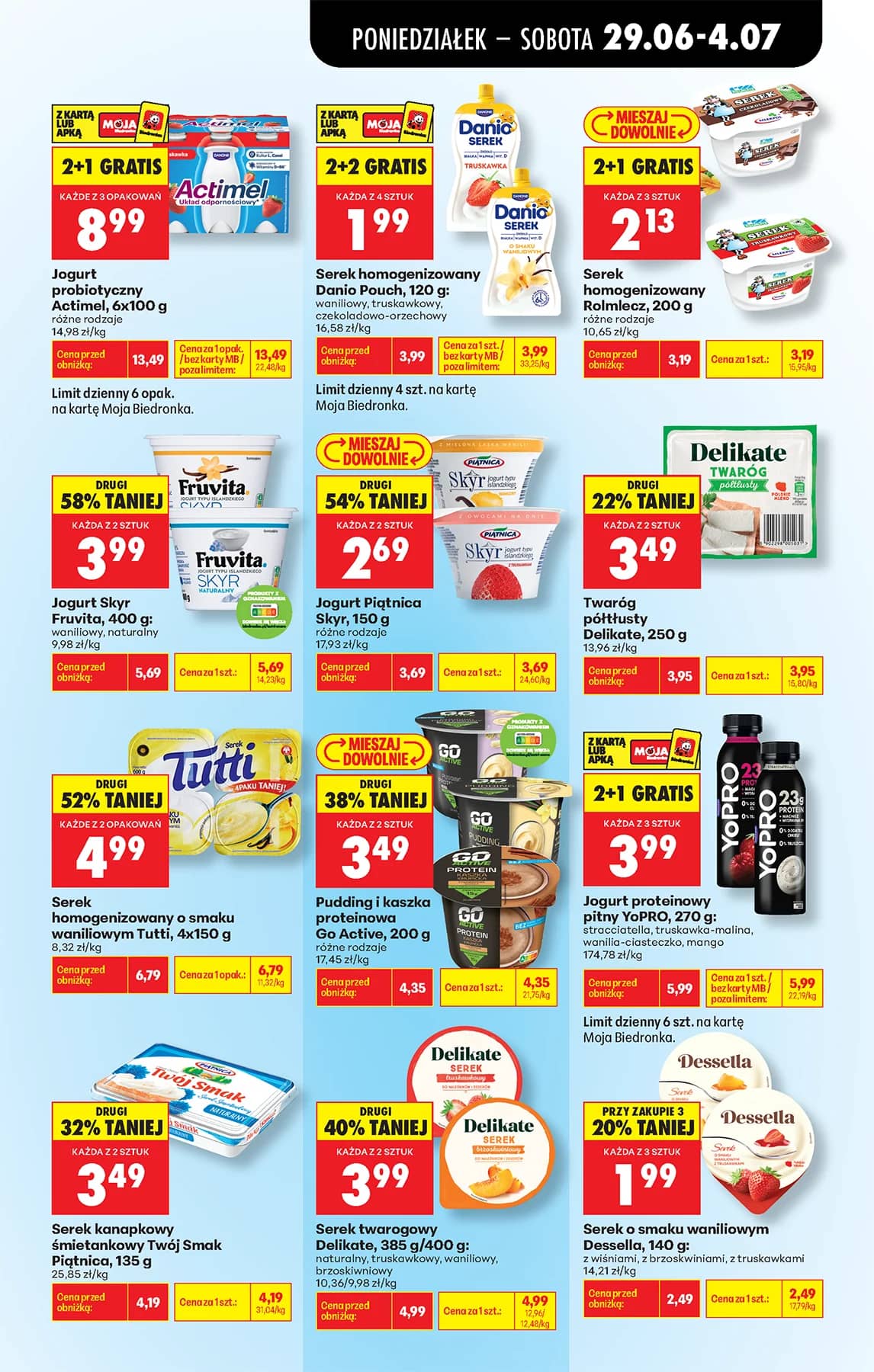 Biedronka - Codziennie niskie ceny P - oferta od 29.06 53 puslapis