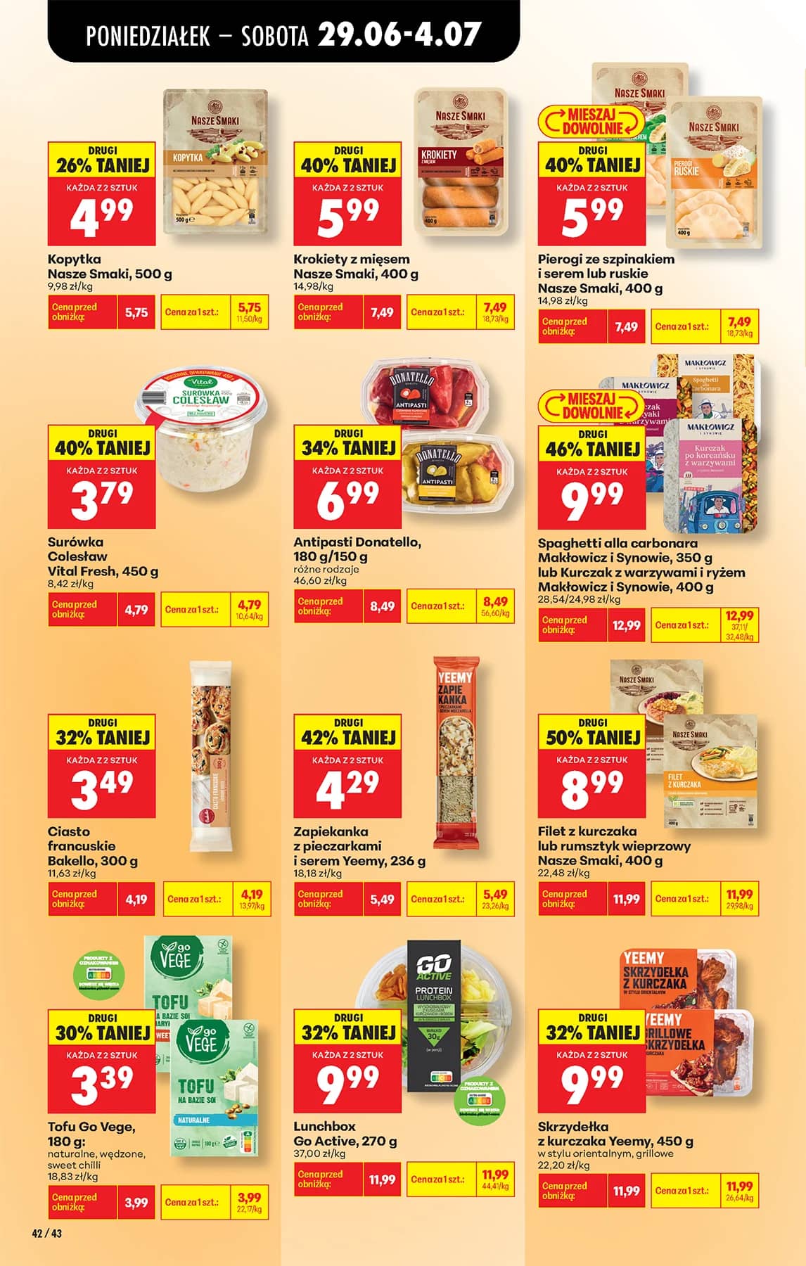 Biedronka - Codziennie niskie ceny P - oferta od 29.06 56 puslapis