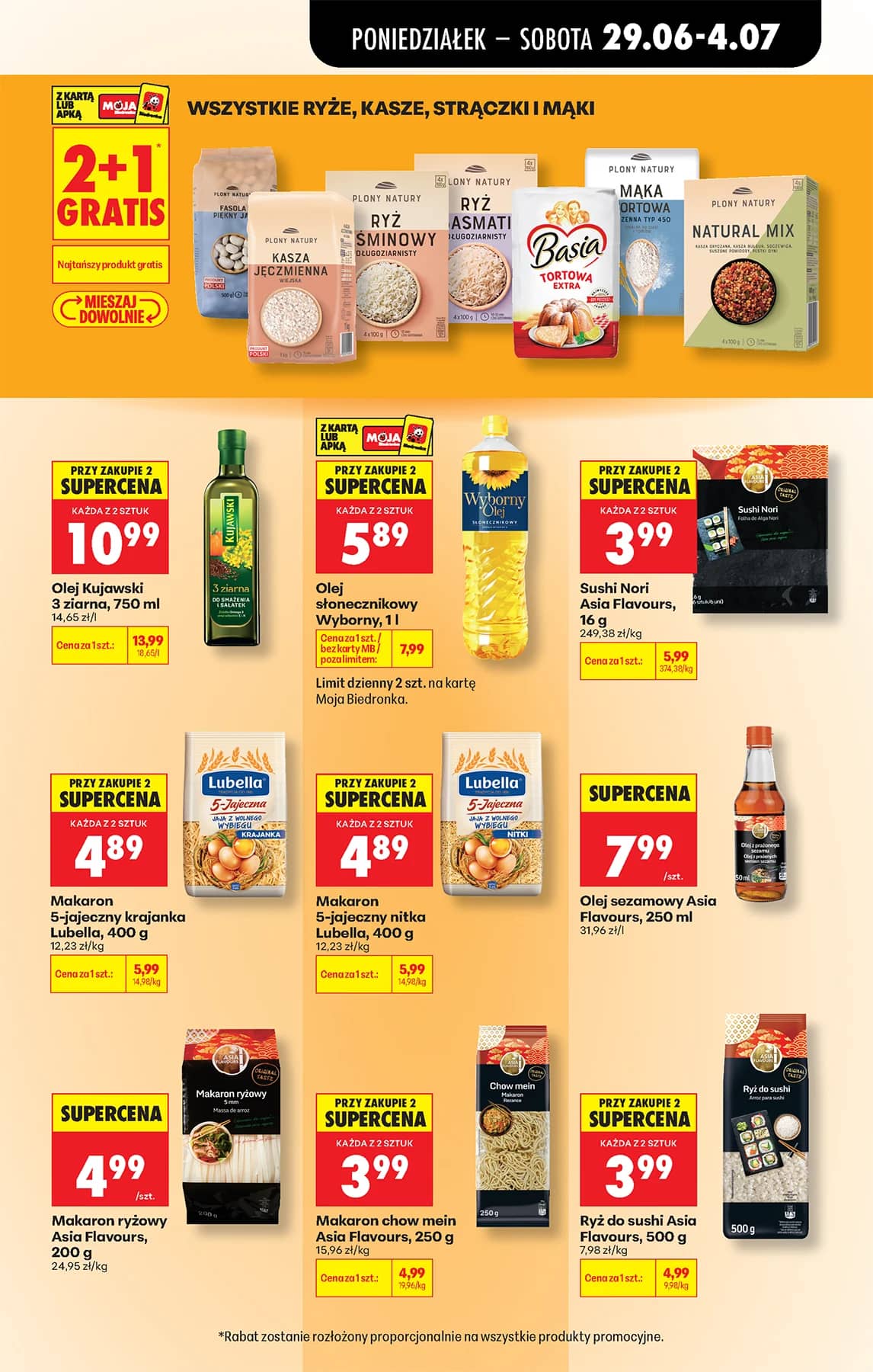 Biedronka - Codziennie niskie ceny P - oferta od 29.06 57 puslapis