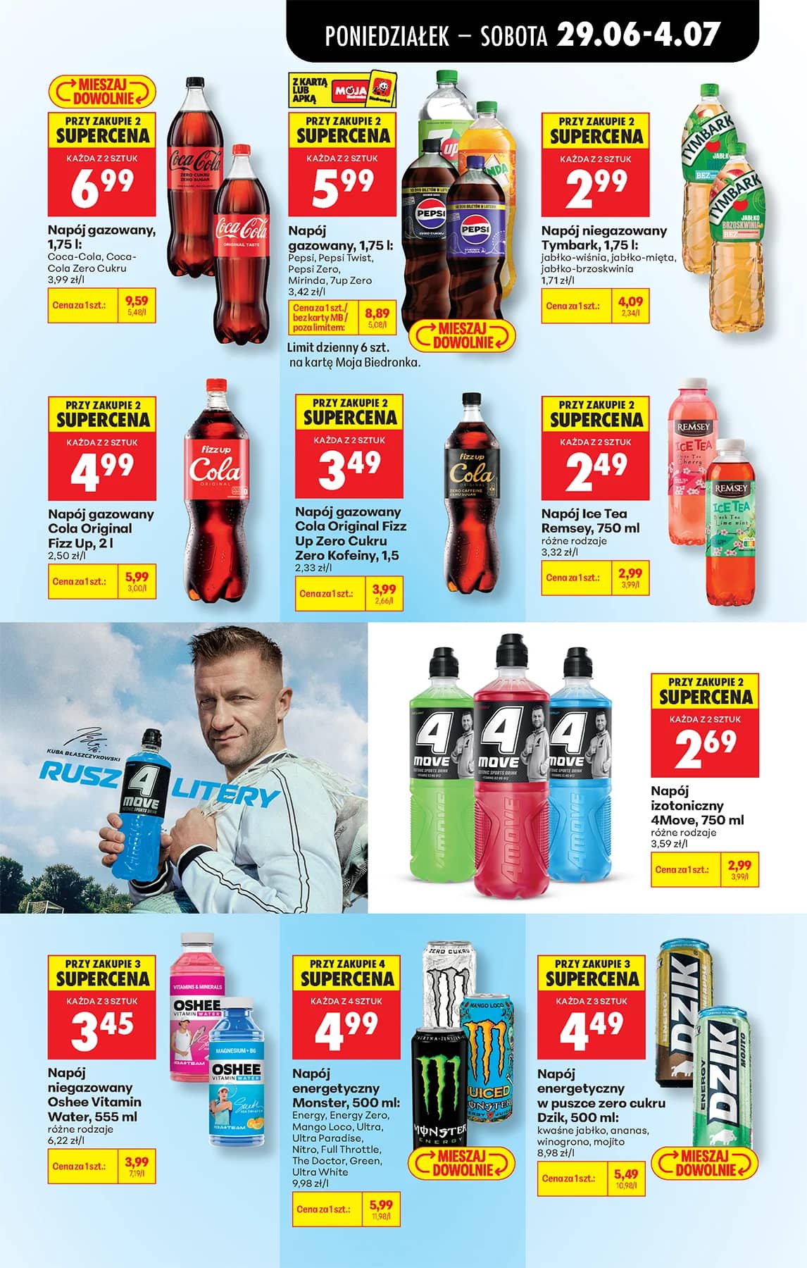 Biedronka - Codziennie niskie ceny P - oferta od 29.06 69 puslapis